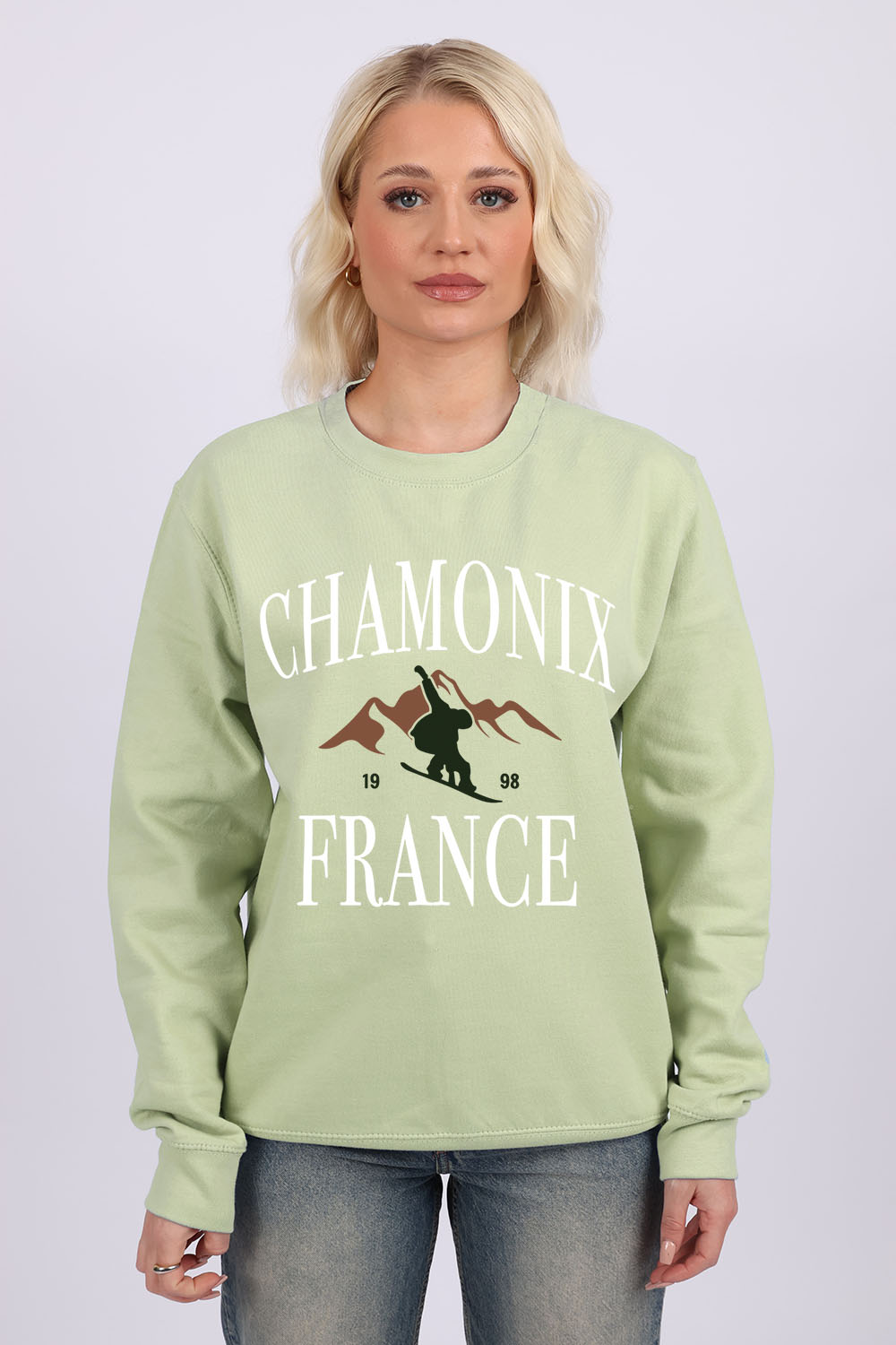 Chamonix Print Sweatshirt