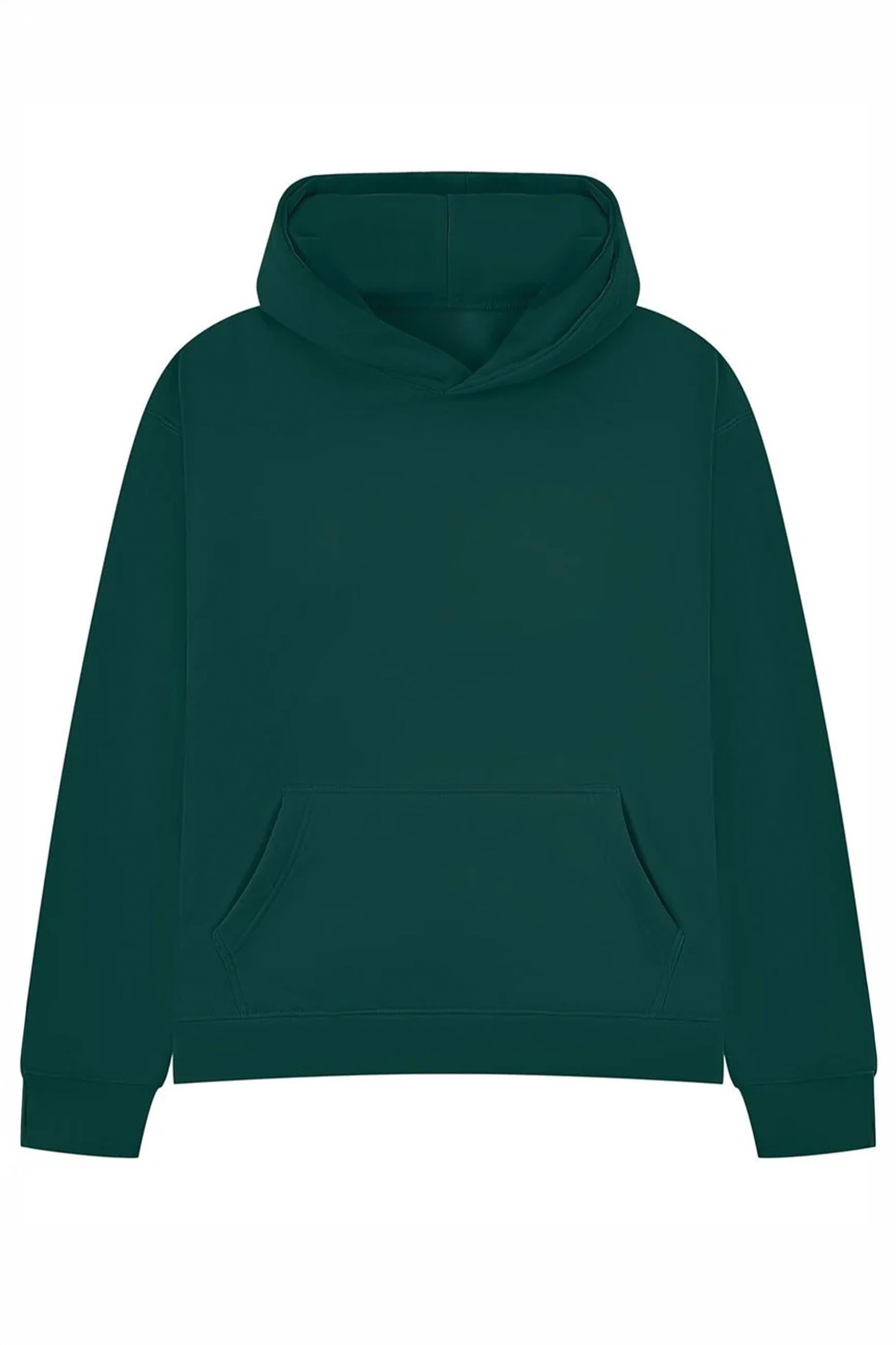 450GSM Heavyweight Unisex Oversized Boxy Plain Hoodie