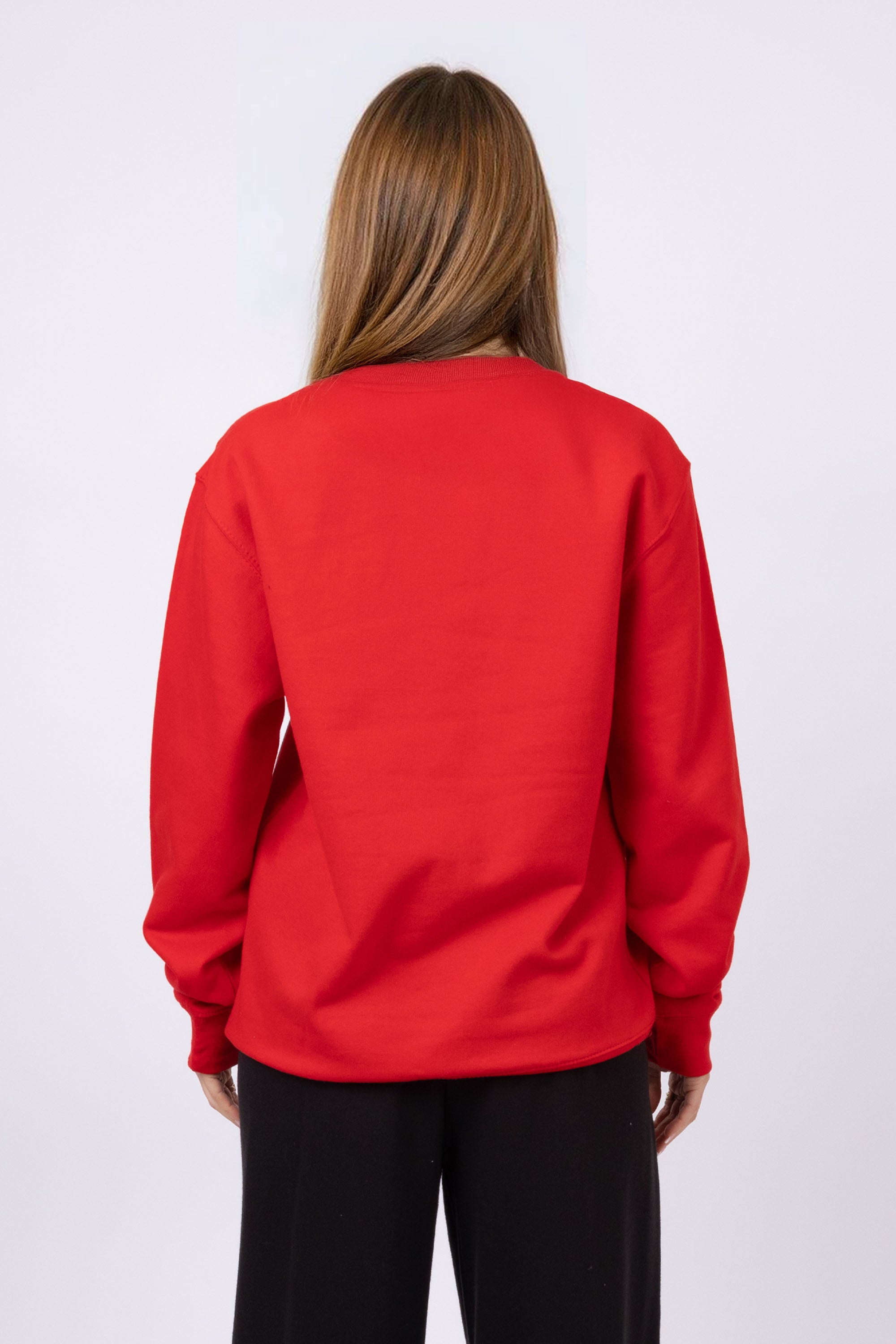 Cozy Christmas Club Printed Sweatshirt