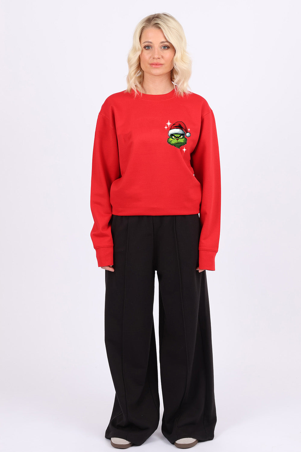 In My Grinch Era Printed Christmas Jumper (Pack of 4)