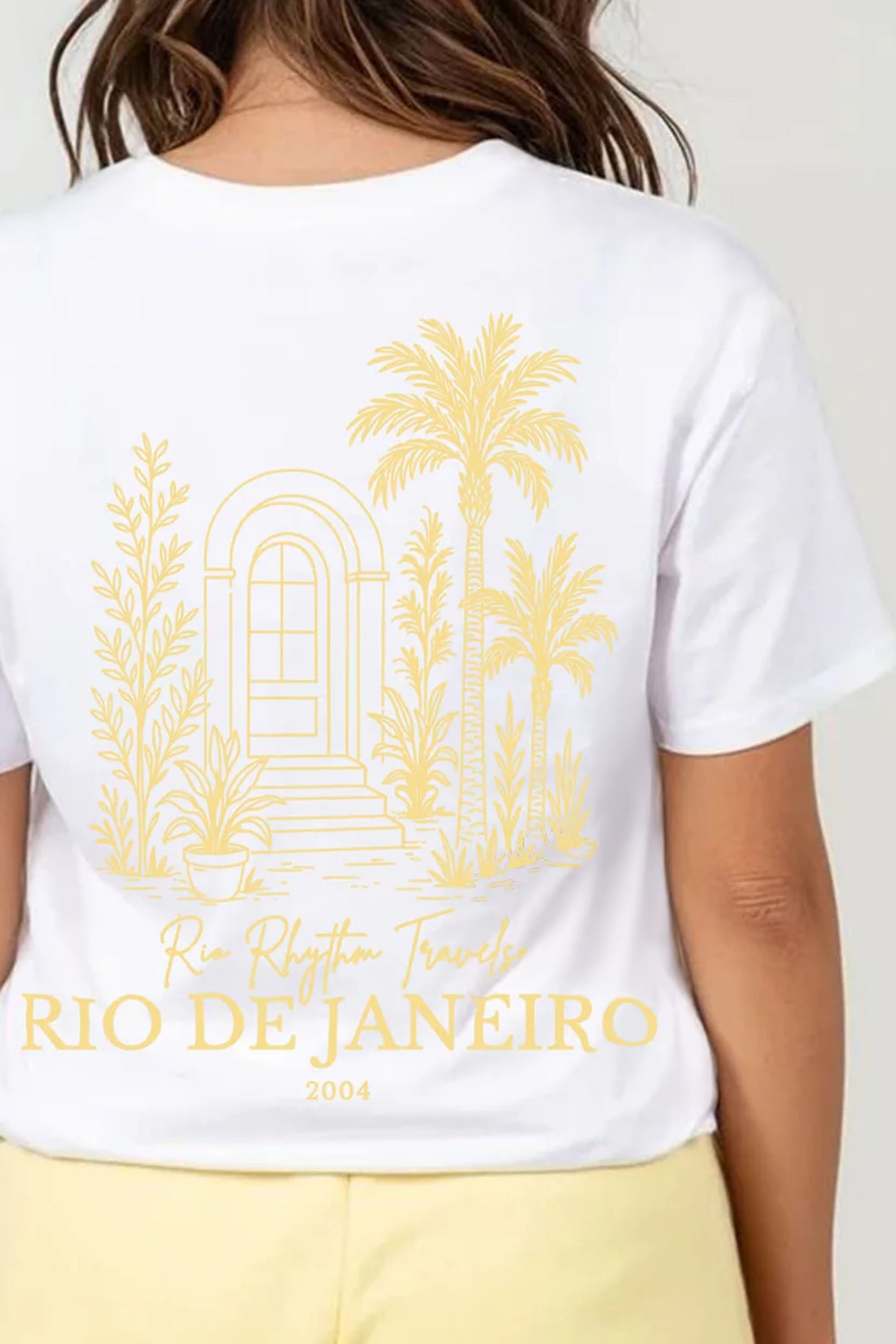 Regular Fit T-shirt & Short Set In Rio De Janeiro Print (Pack of 4 sets)