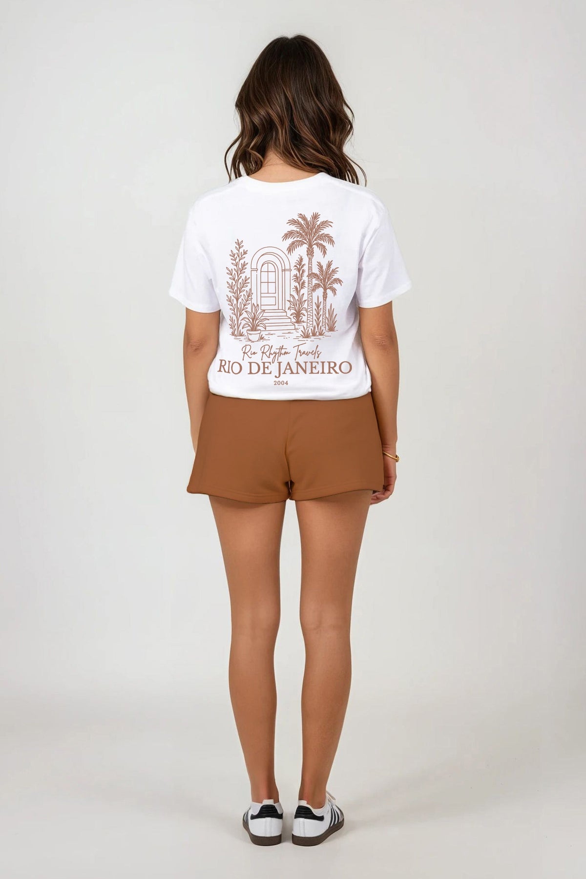 Regular Fit T-shirt & Short Set In Rio De Janeiro Print (Pack of 4 sets)