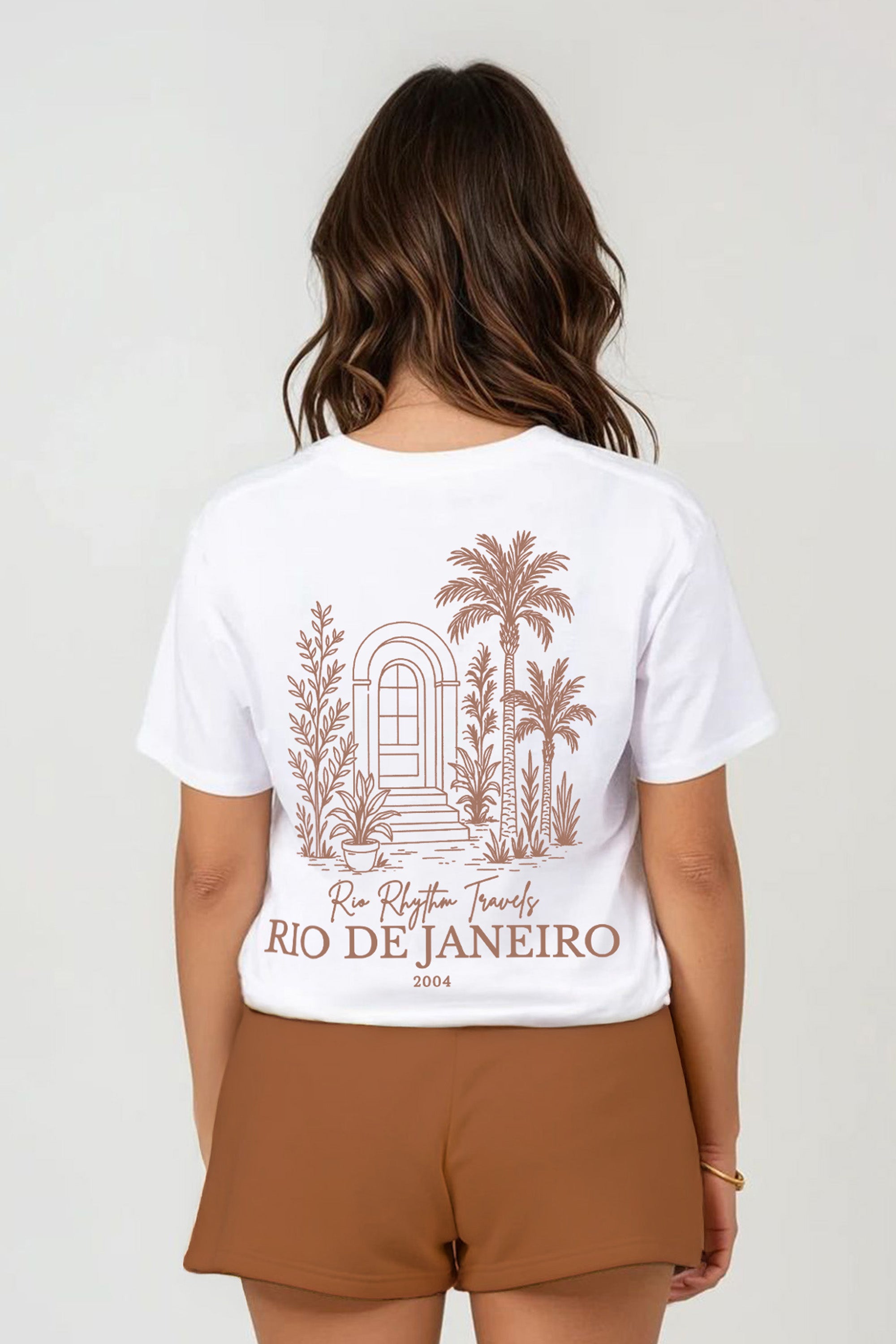 Regular Fit T-shirt & Short Set In Rio De Janeiro Print (Pack of 4 sets)