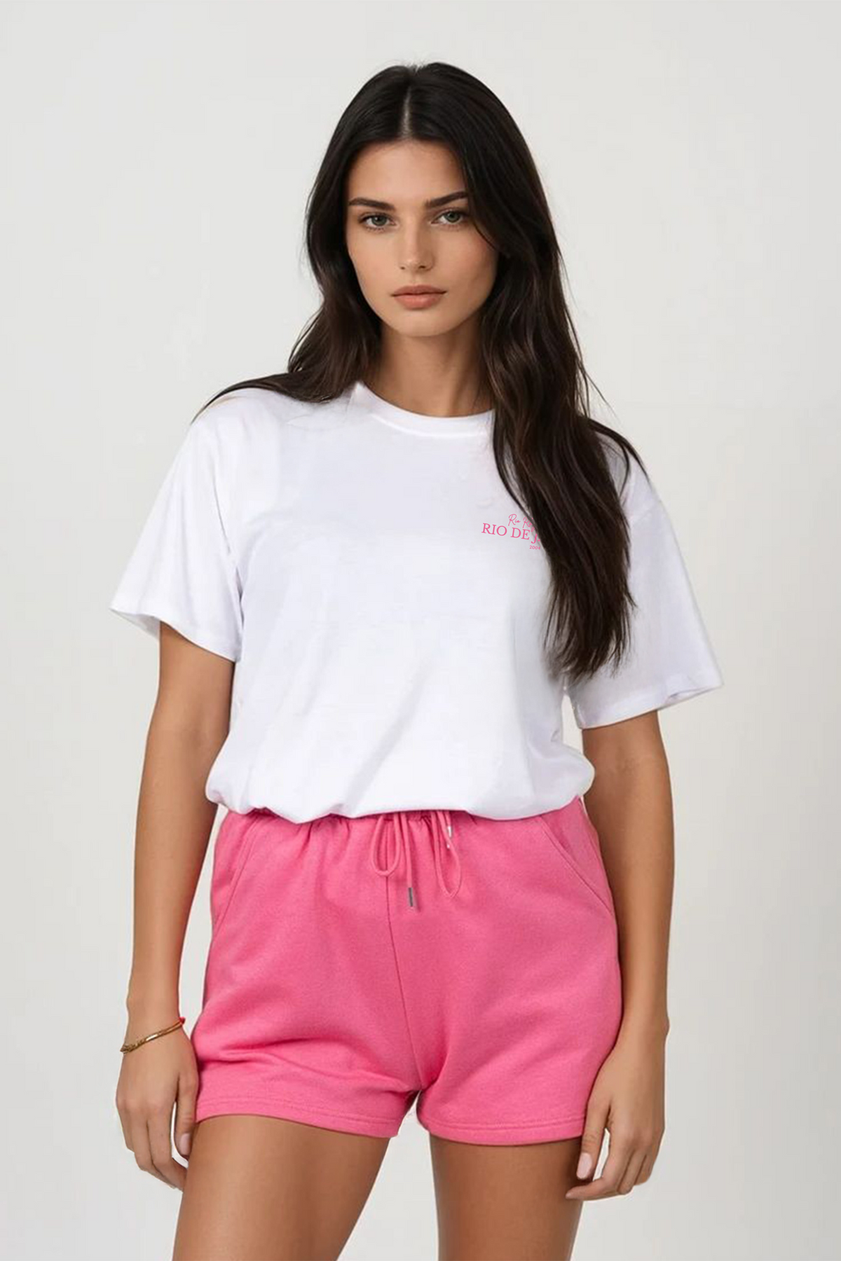 Regular Fit T-shirt & Short Set In Rio De Janeiro Print (Pack of 4 sets)