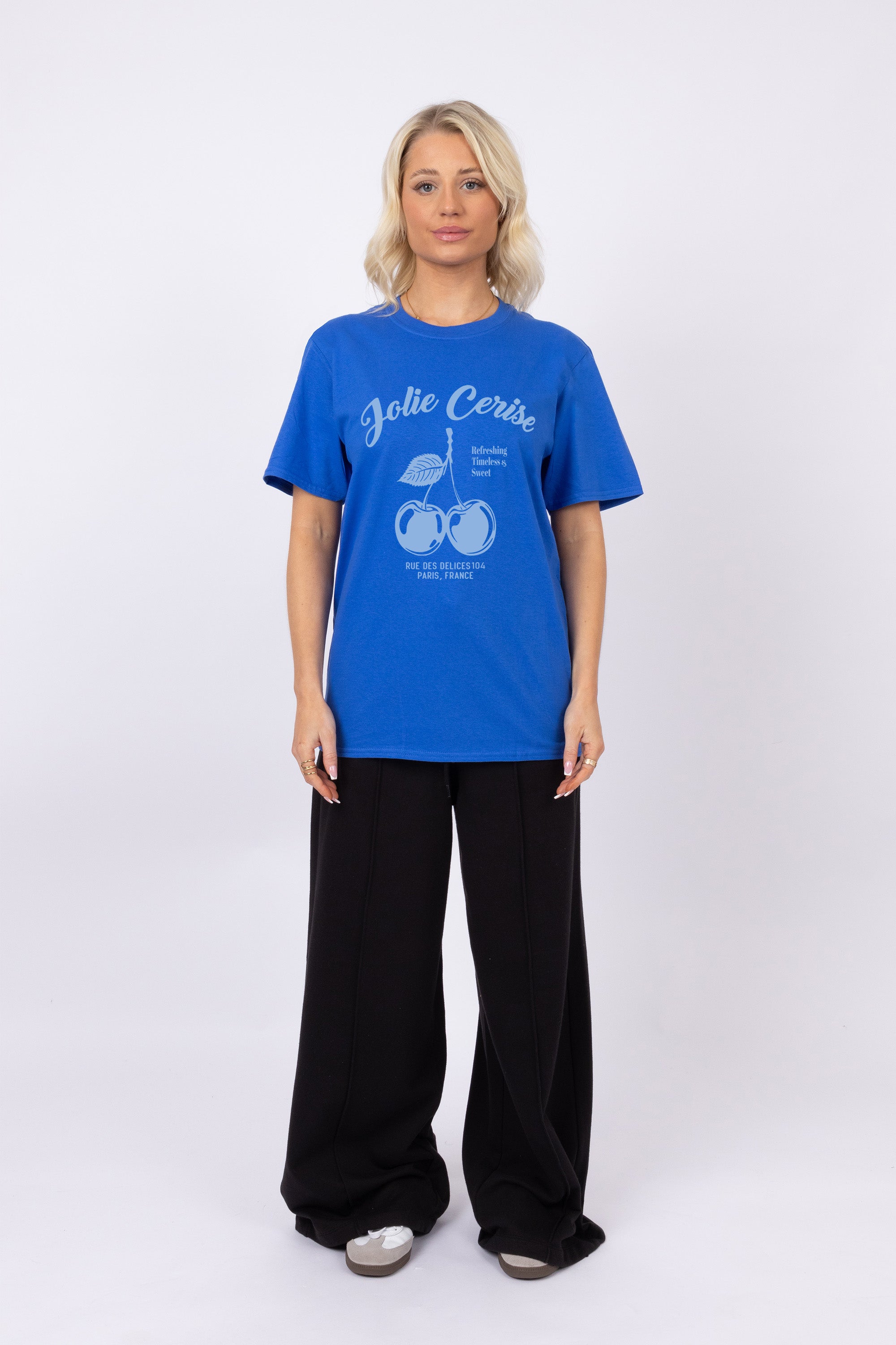 Jolie Cerise Cherry Printed T-Shirt (Custom Pack)