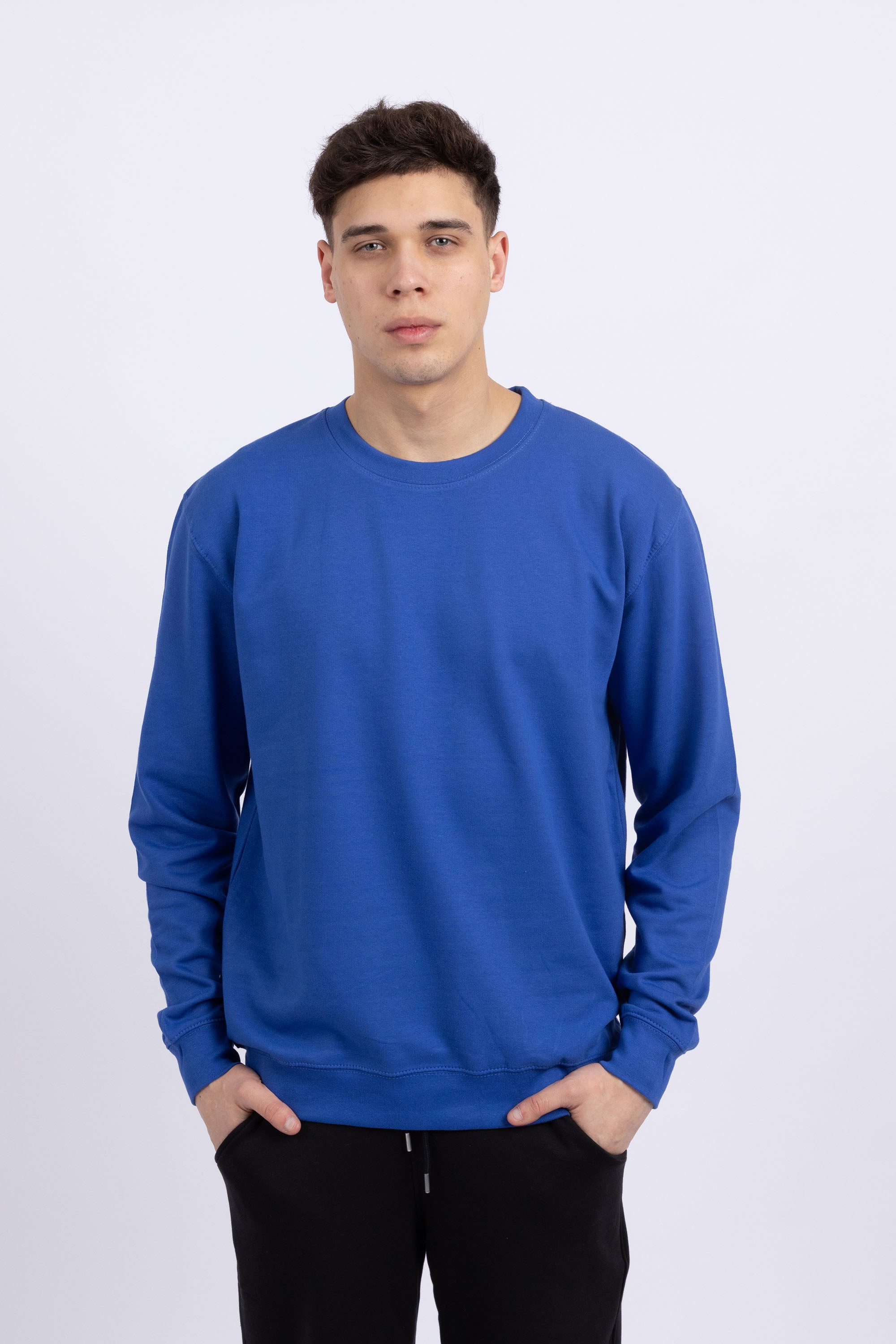 Unisex Crewneck Plain Sweatshirt