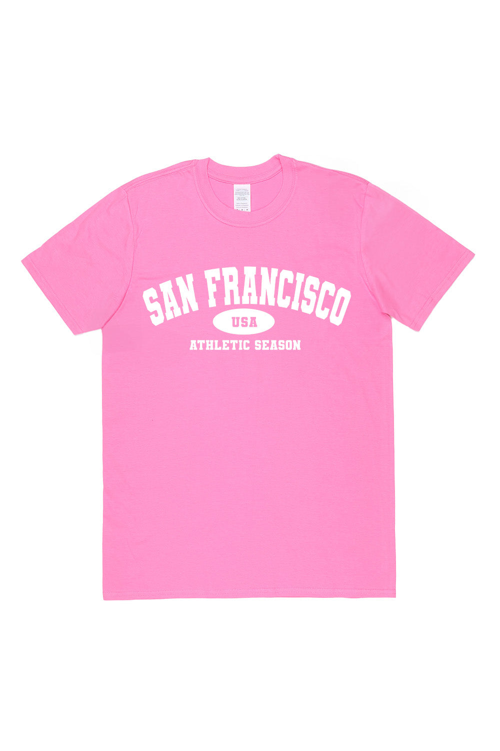 San Francisco T Shirt in Azalea Custom Packs Missi Clothing