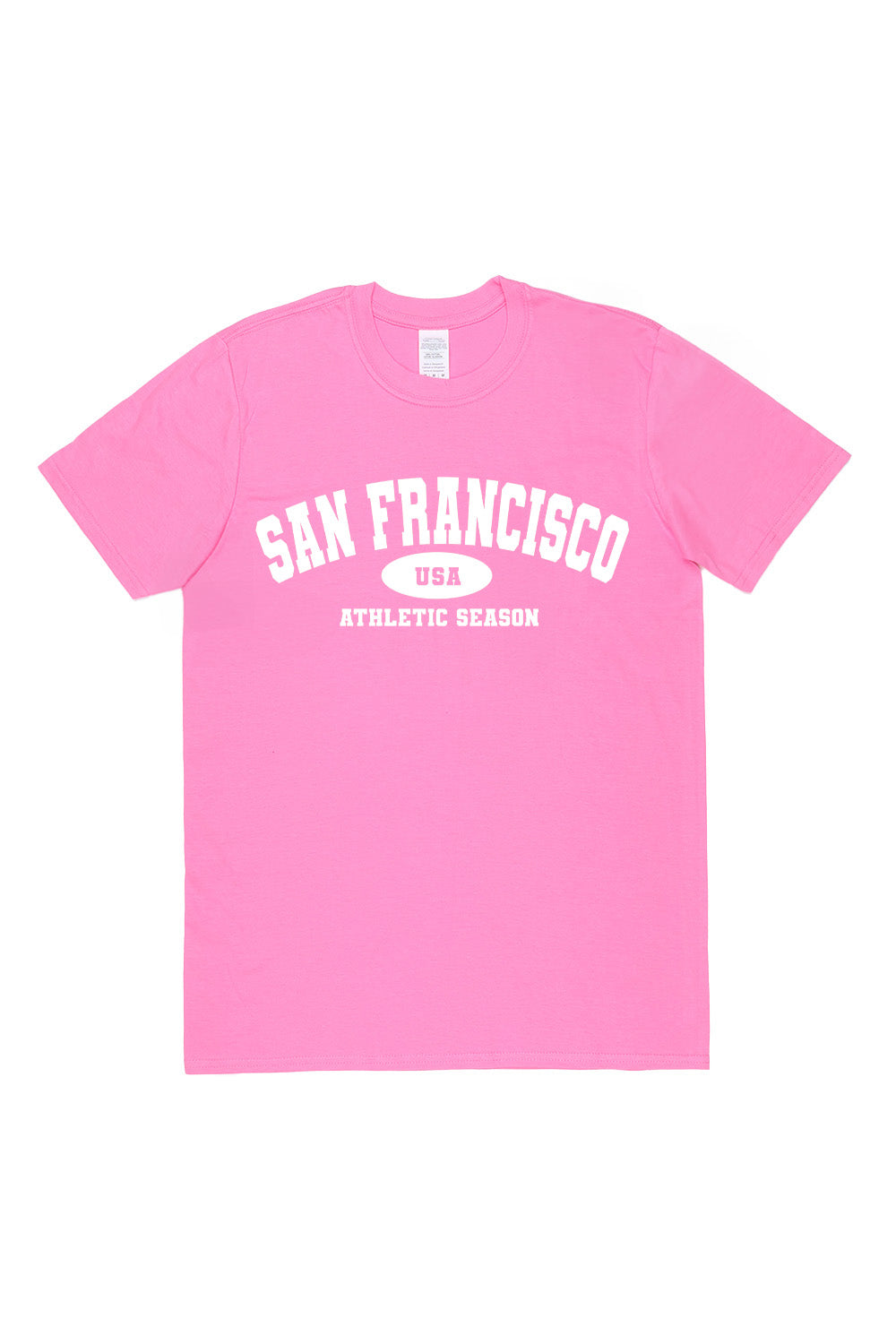 San Francisco T-Shirt in Azalea (Custom Packs)