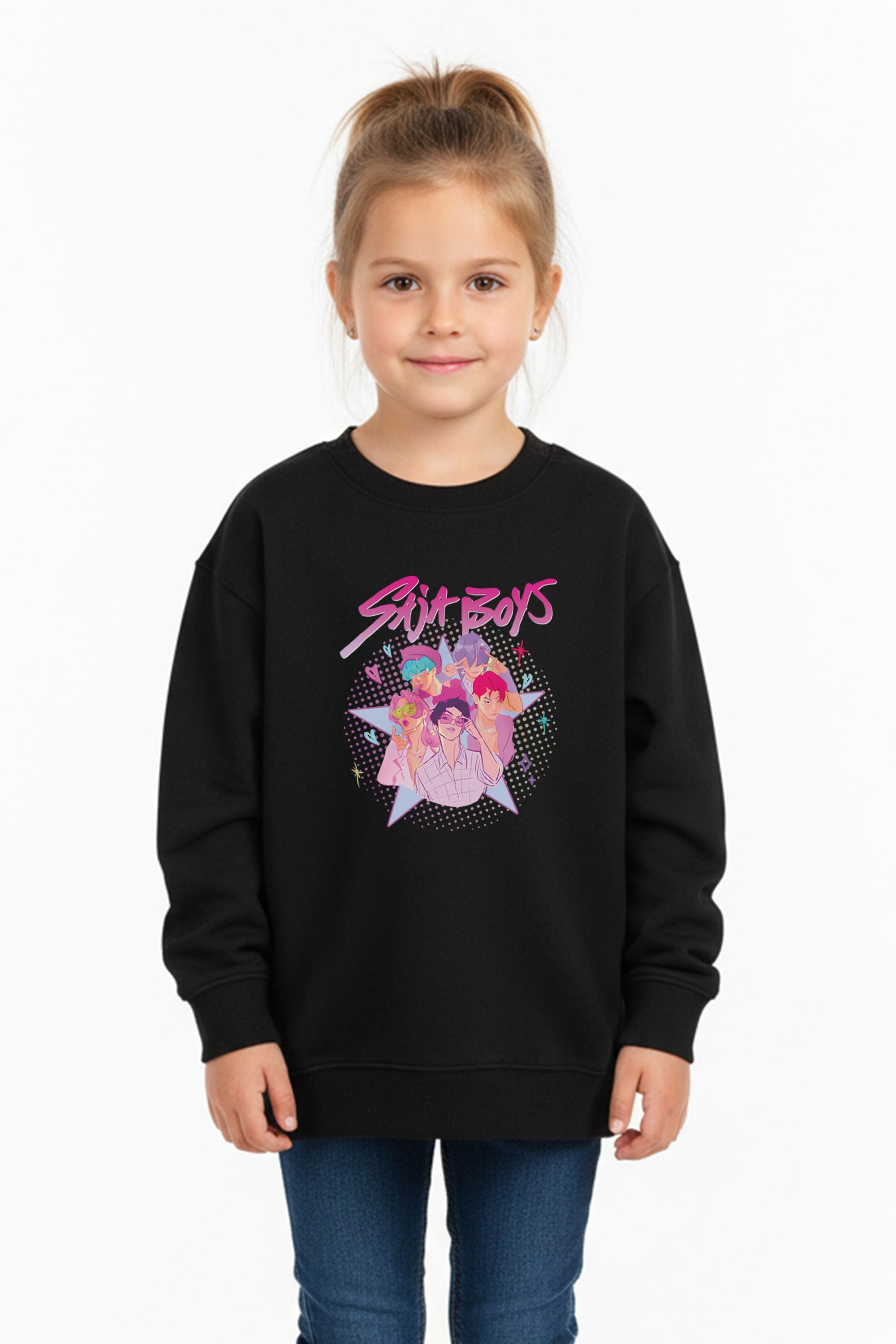 Kids Saja Boys Printed Sweatshirt