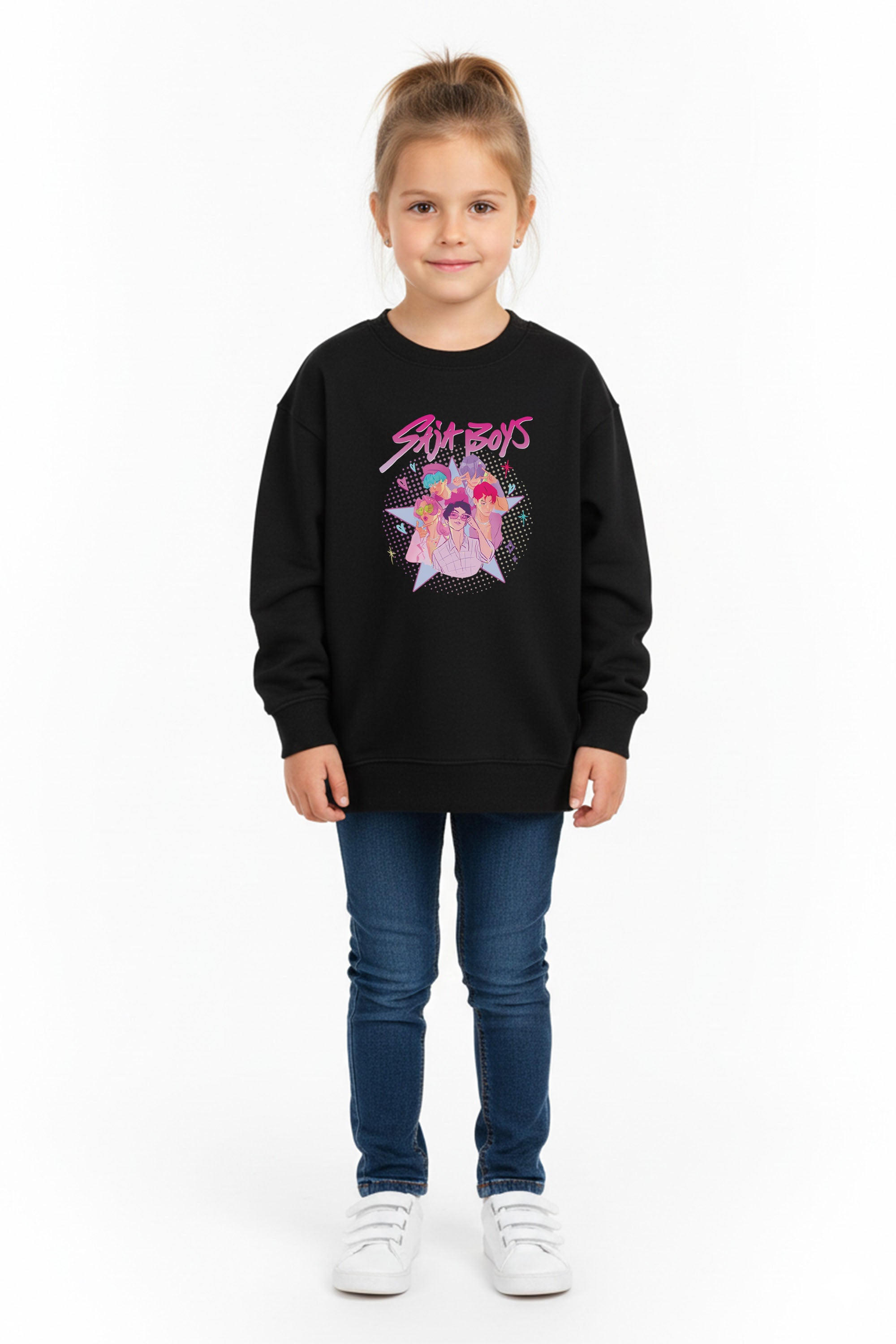 Kids Saja Boys Printed Sweatshirt