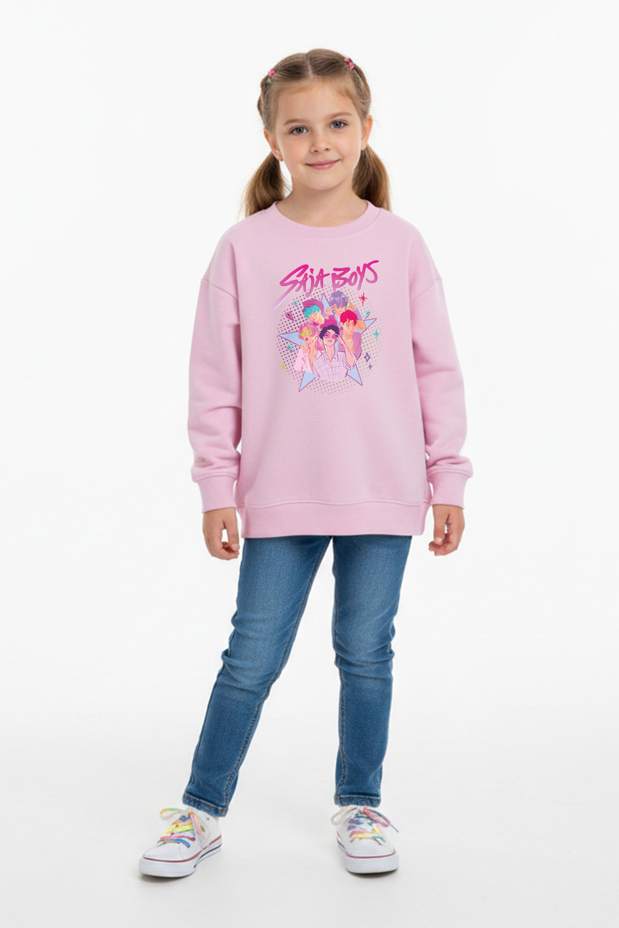 Kids Saja Boys Printed Sweatshirt