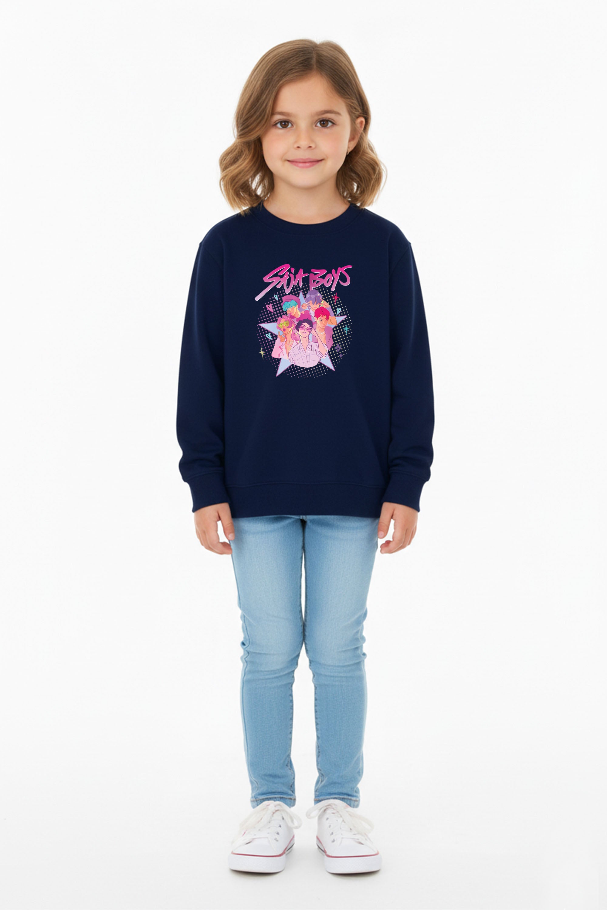 Kids Saja Boys Printed Sweatshirt