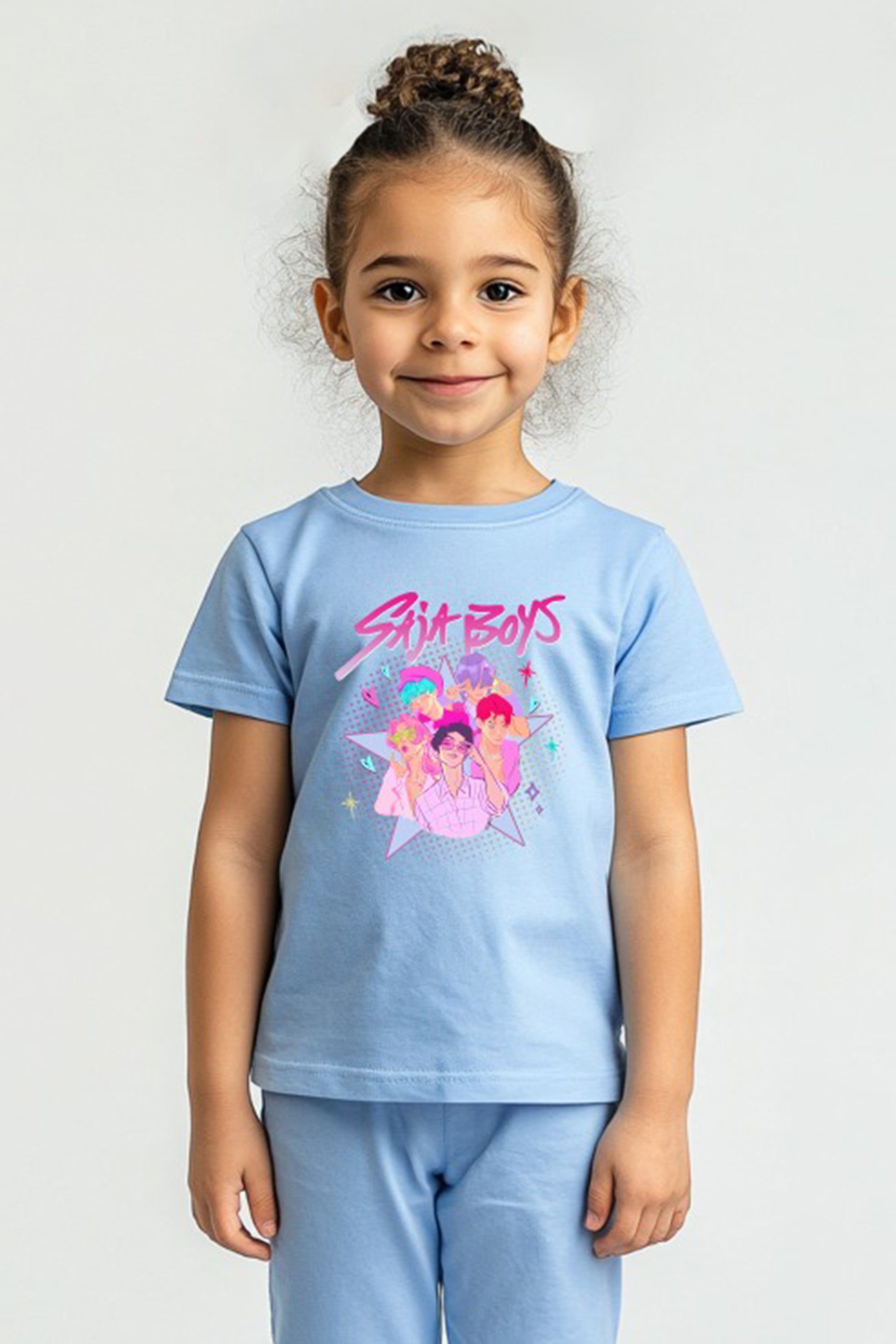 Kids Saja Boys Printed T-Shirt