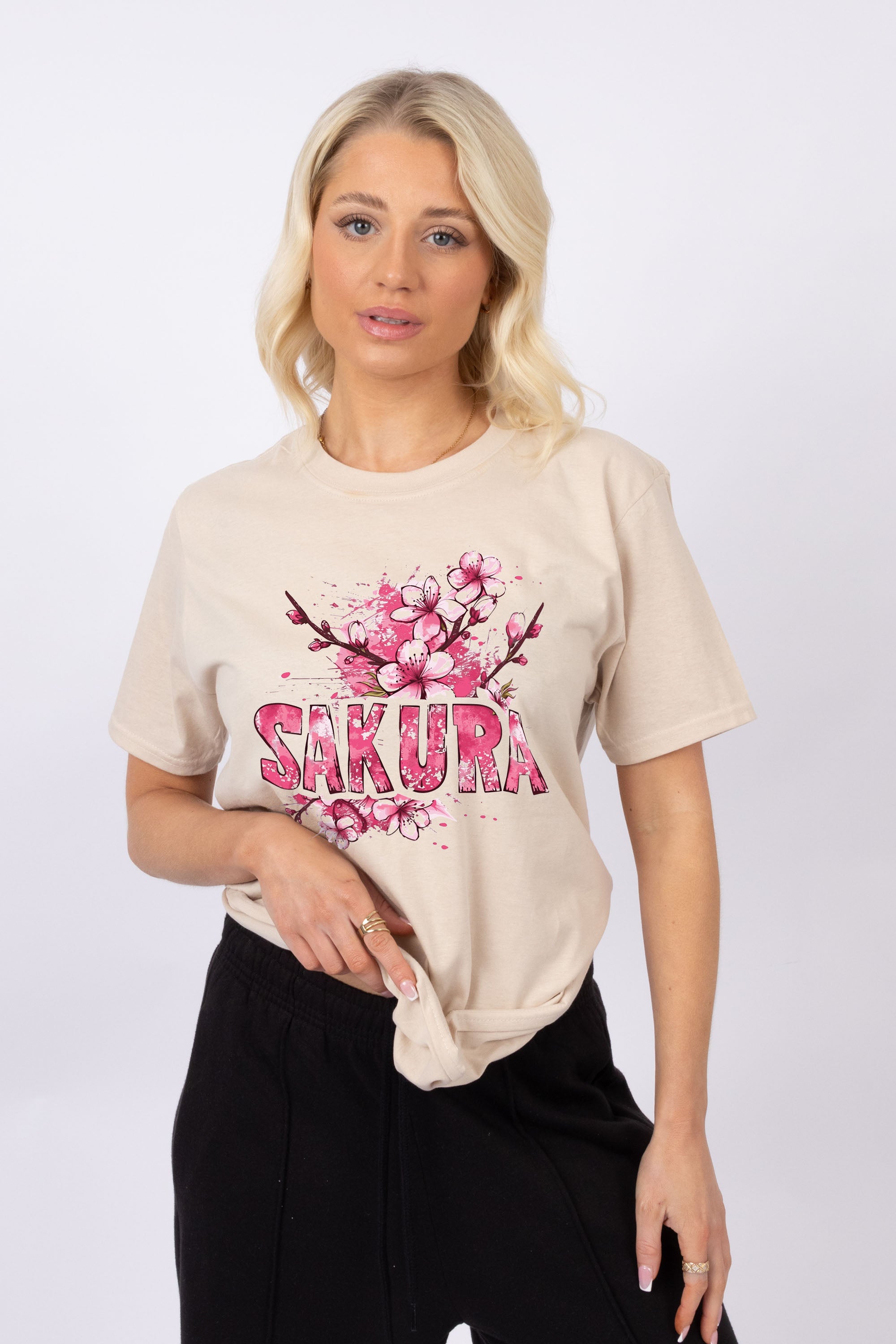 Sakura Printed T-Shirt