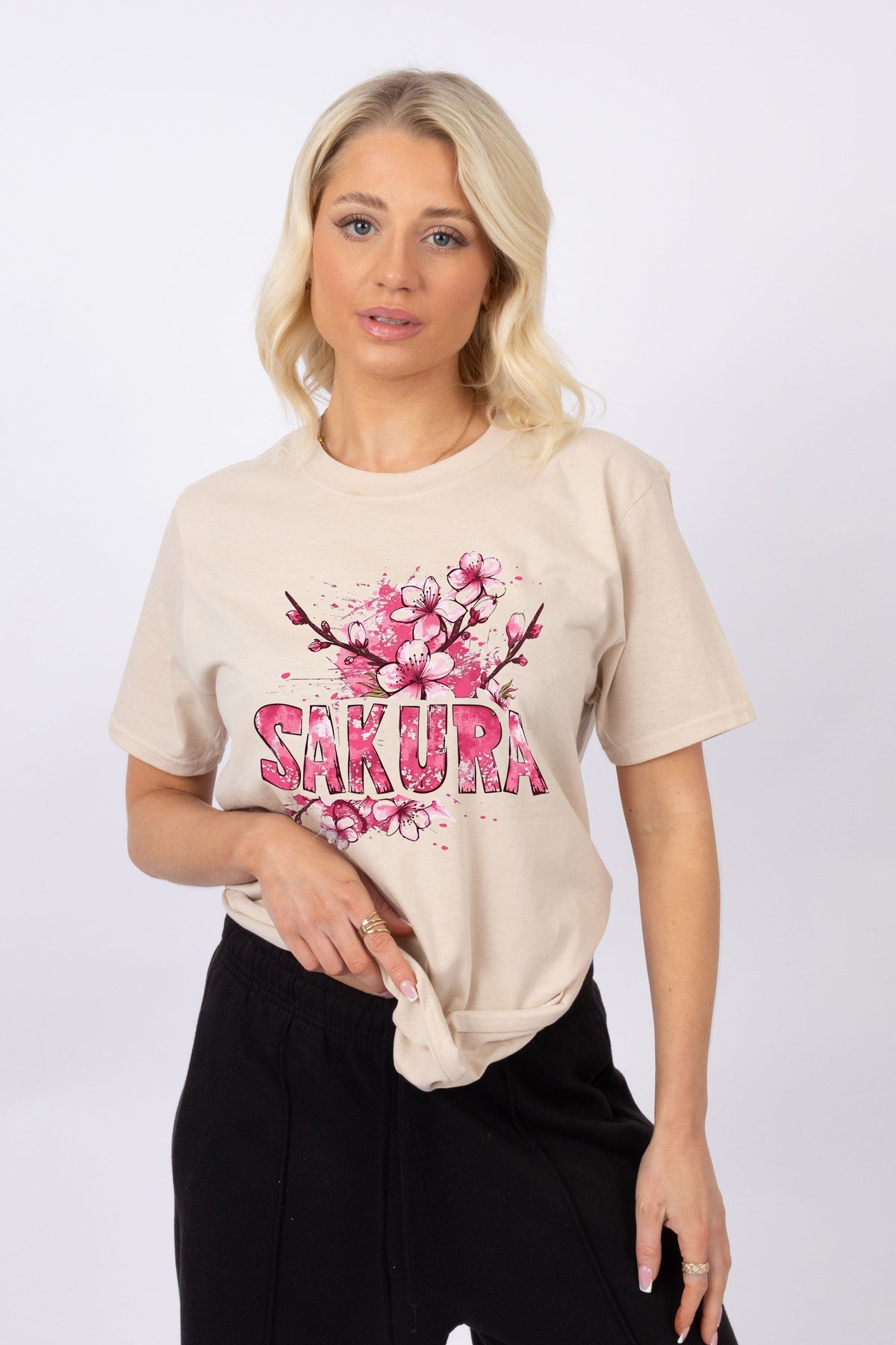 Sakura Printed T-Shirt