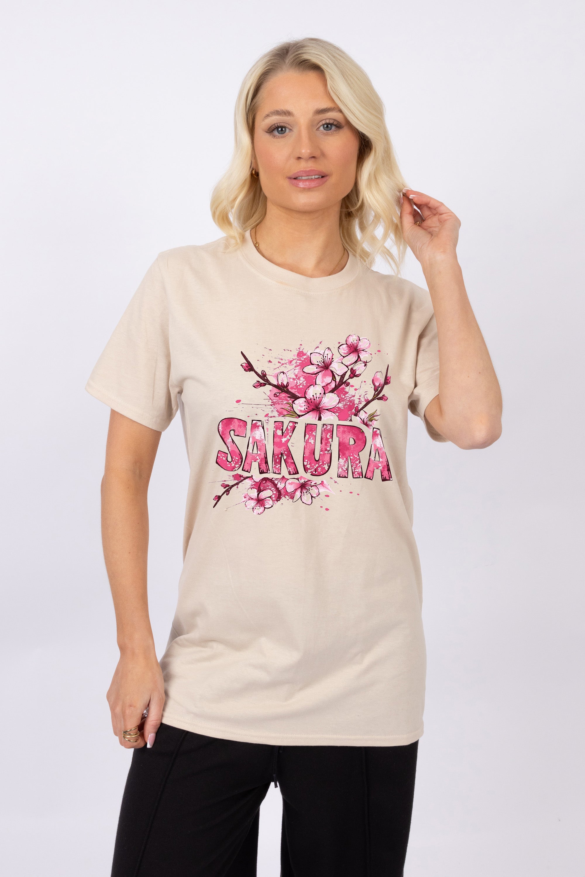 Sakura Printed T-Shirt