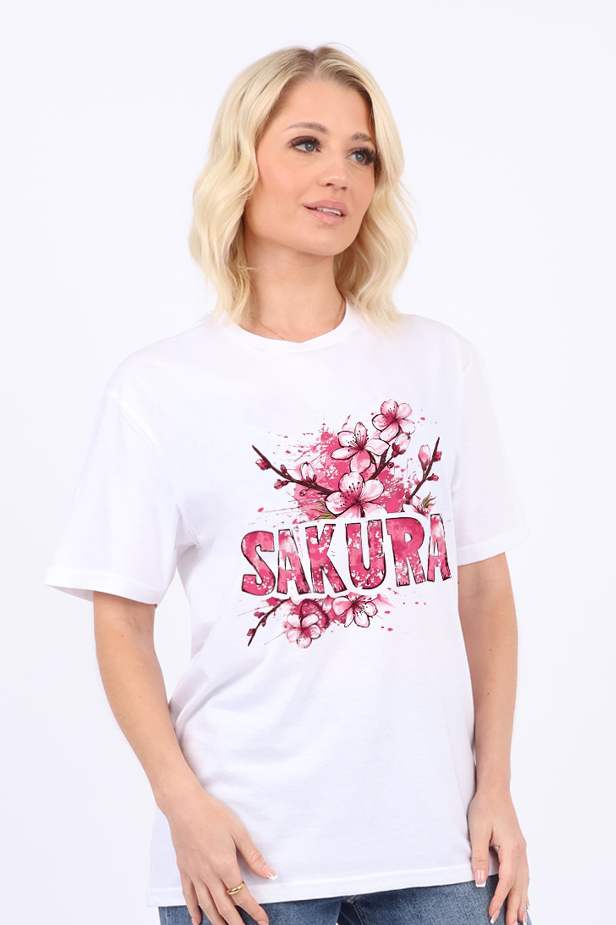 Sakura Printed T-Shirt