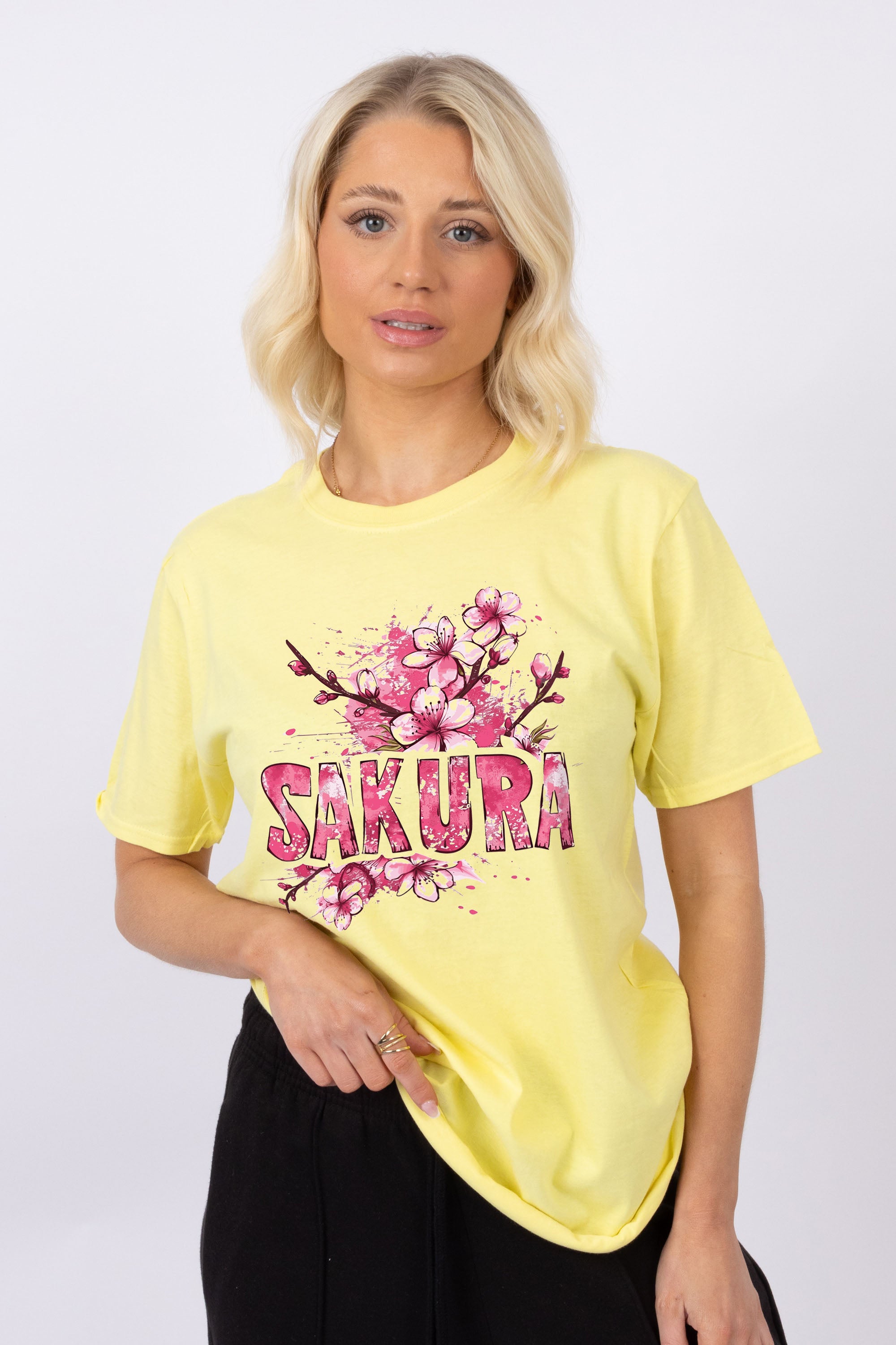 Sakura Printed T-Shirt