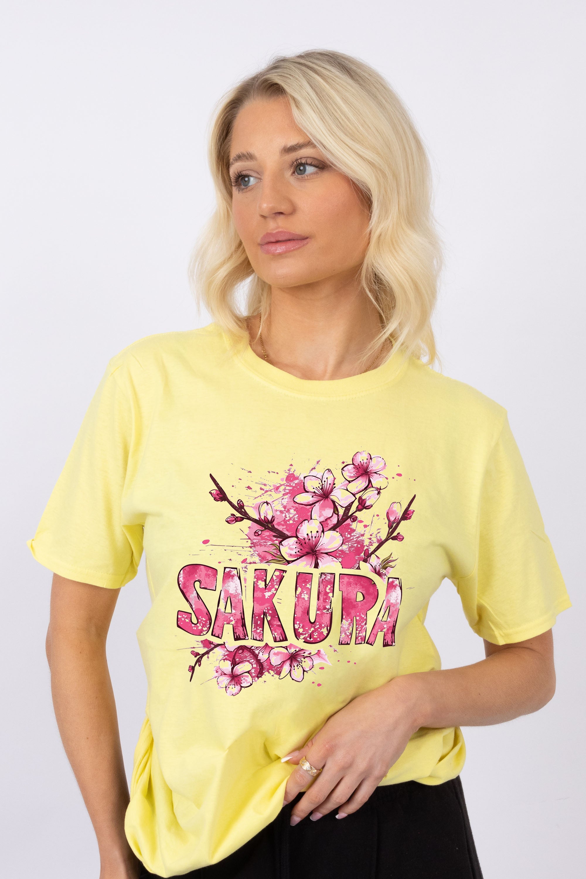 Sakura Printed T-Shirt