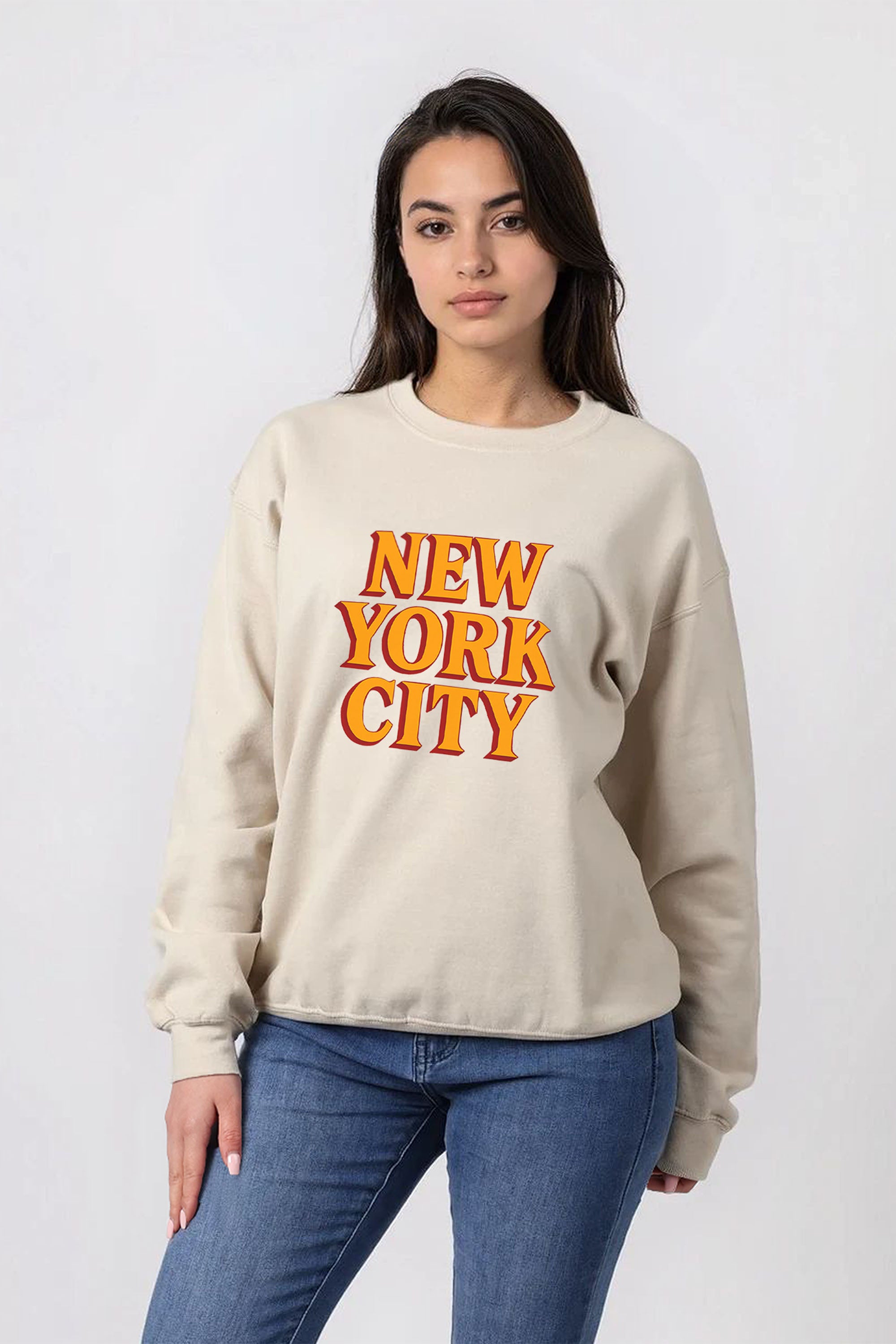 Unisex Heavy Blend New York City Printed Sweatshirt