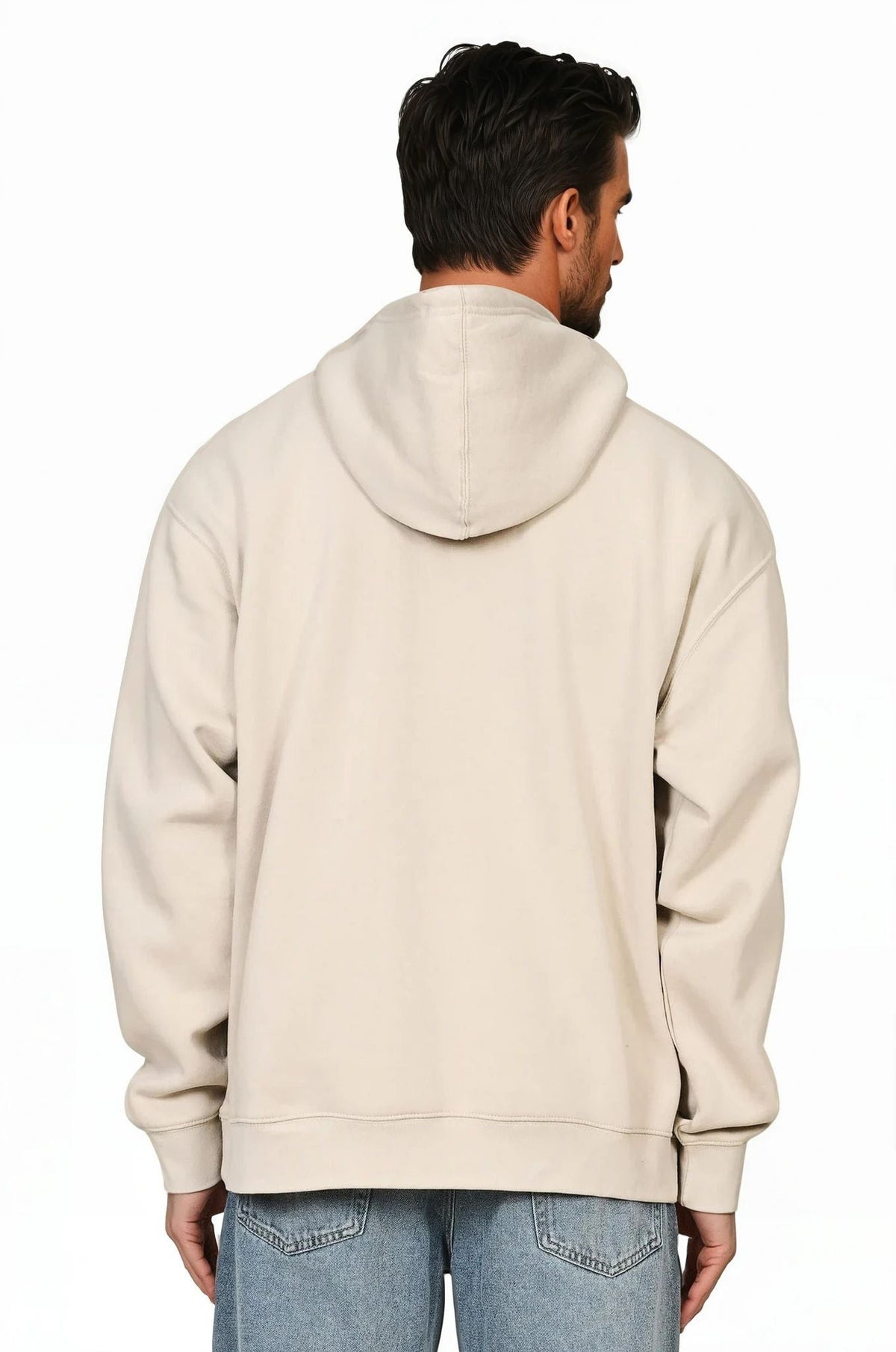 Unisex 330GSM Plain Heavyweight Oversized Hoodie