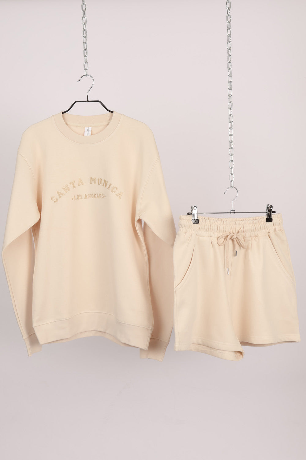 Santa Monica Embroidered LSF Regular Fit Co-Ord Set (Pack of 4 Sets)
