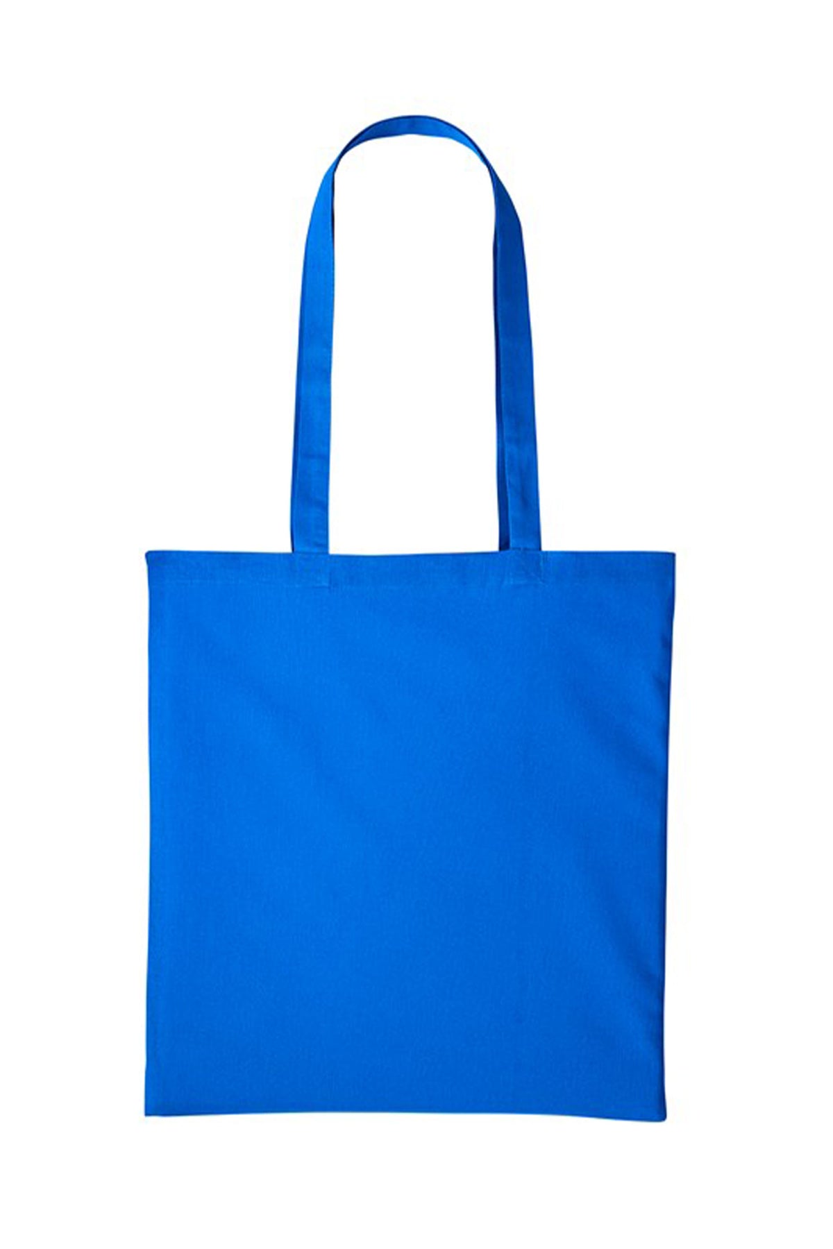 Custom Printed Cotton Shopper Long Handle Canvas Bag