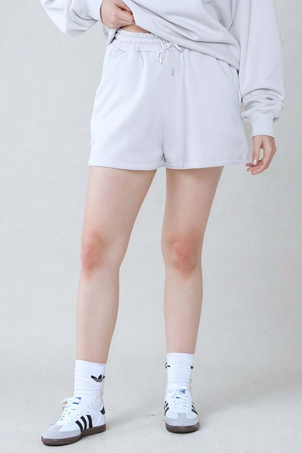 320 GSM Premium LSF Fleece Shorts in Bone