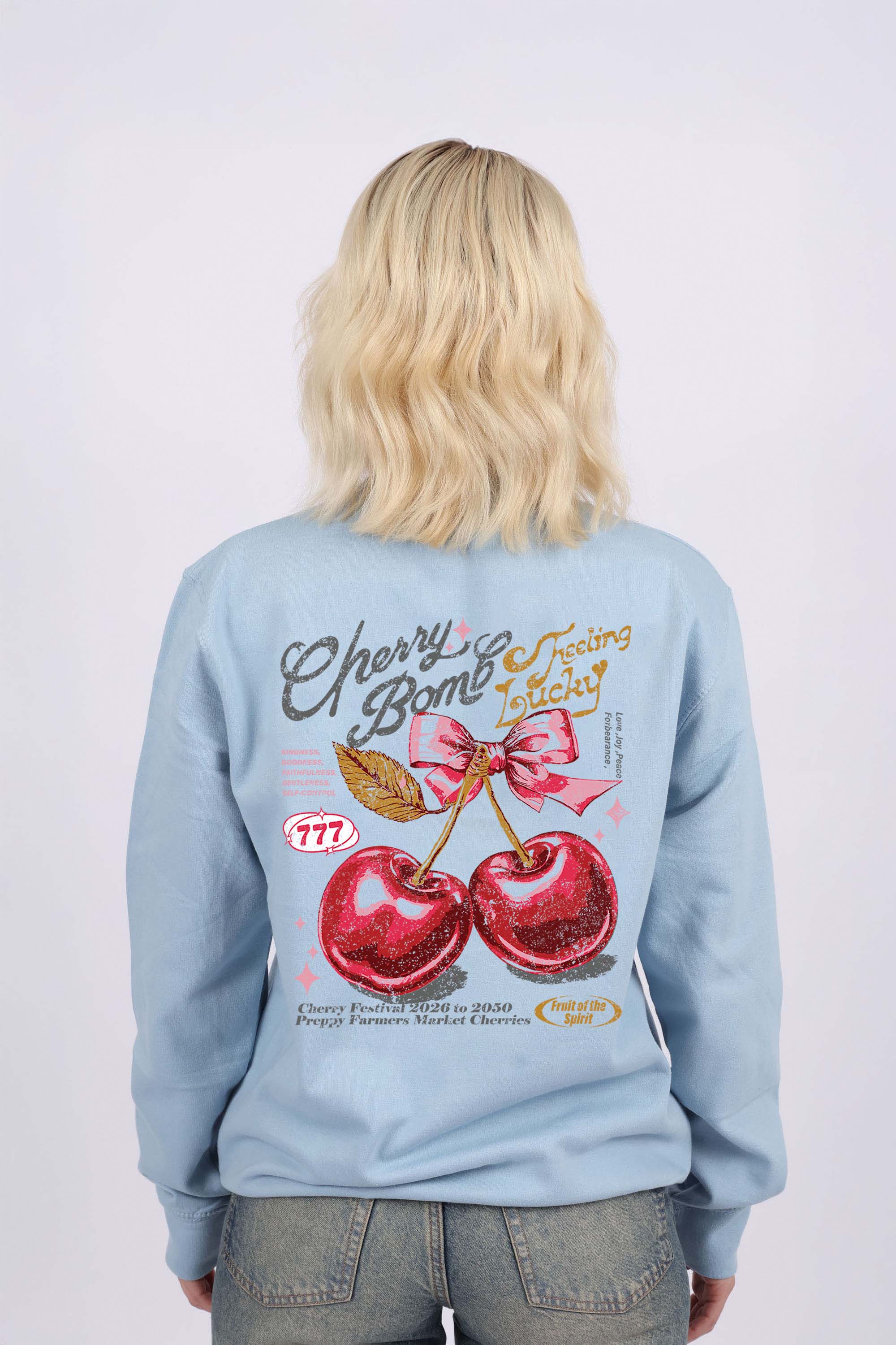Cherry Bomb Printed Sweatshirt