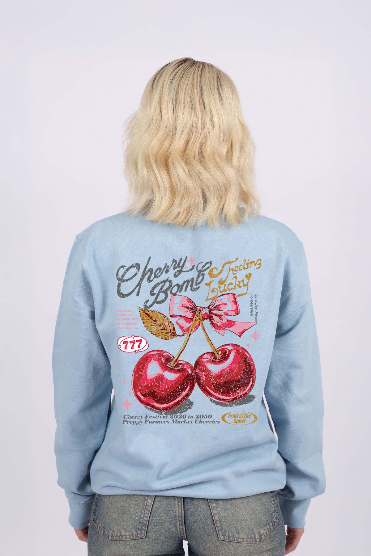 Cherry Bomb Printed Sweatshirt