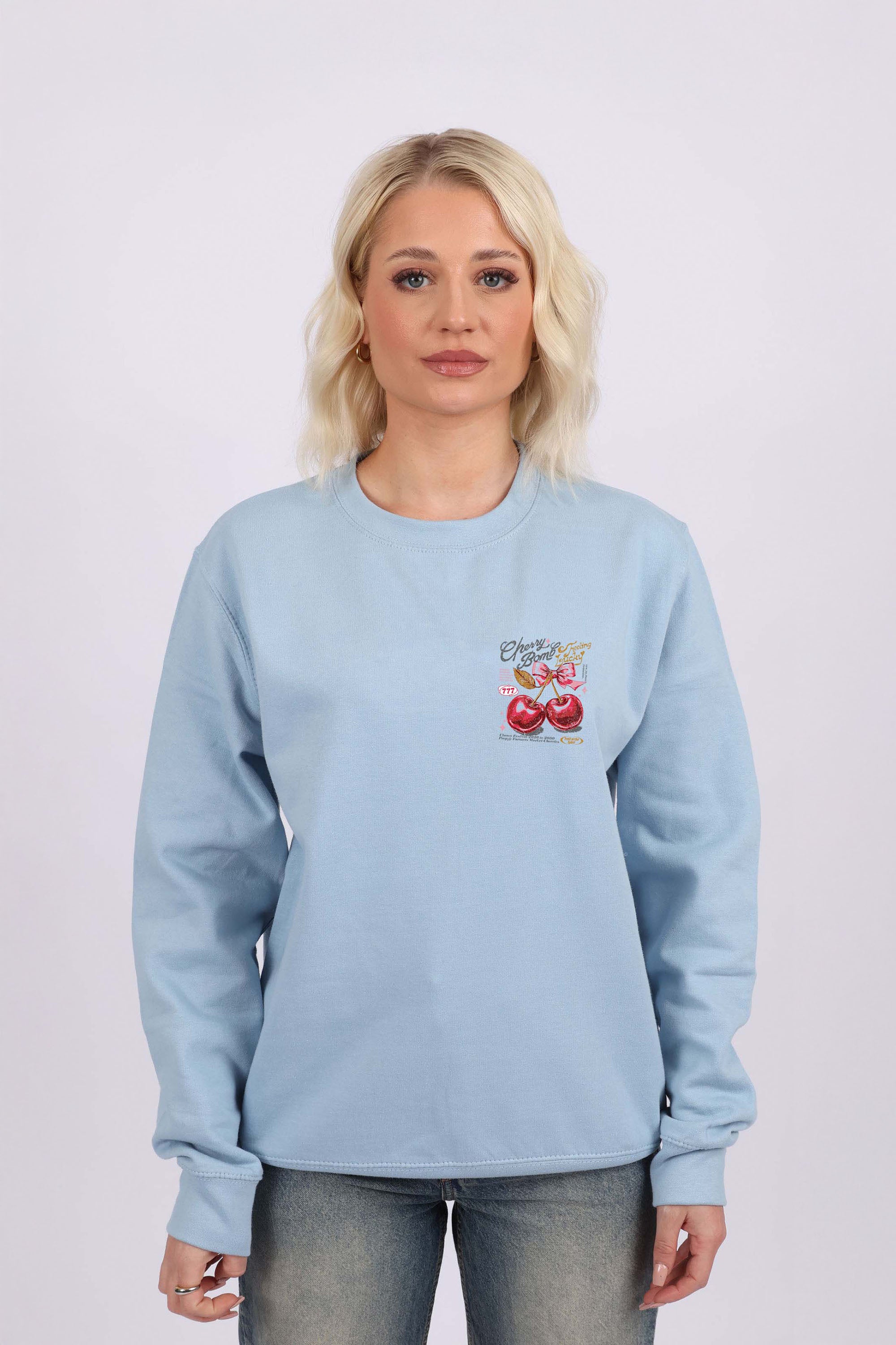 Cherry Bomb Printed Sweatshirt
