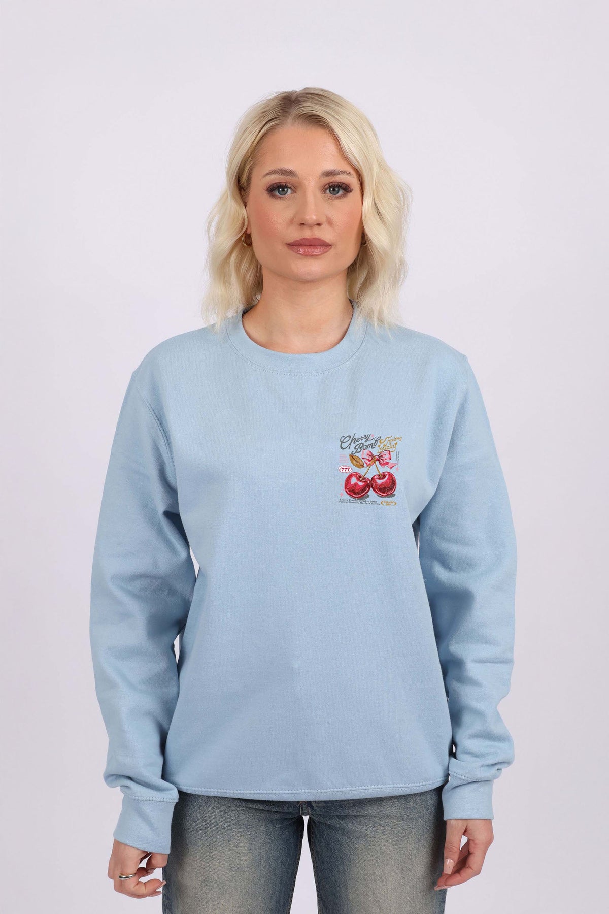 Cherry Bomb Printed Sweatshirt