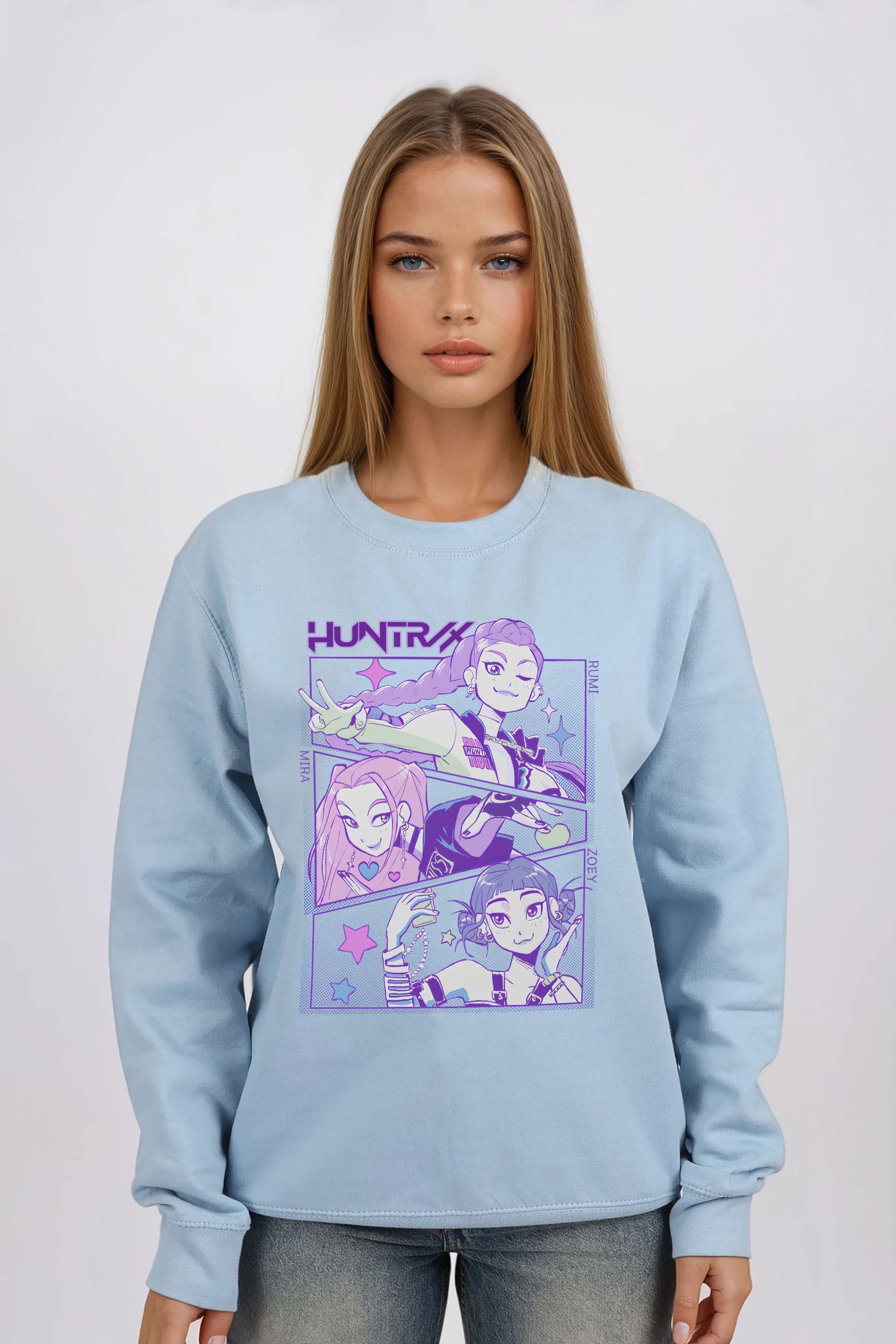 Huntrix K-pop Anime Printed Sweatshirt