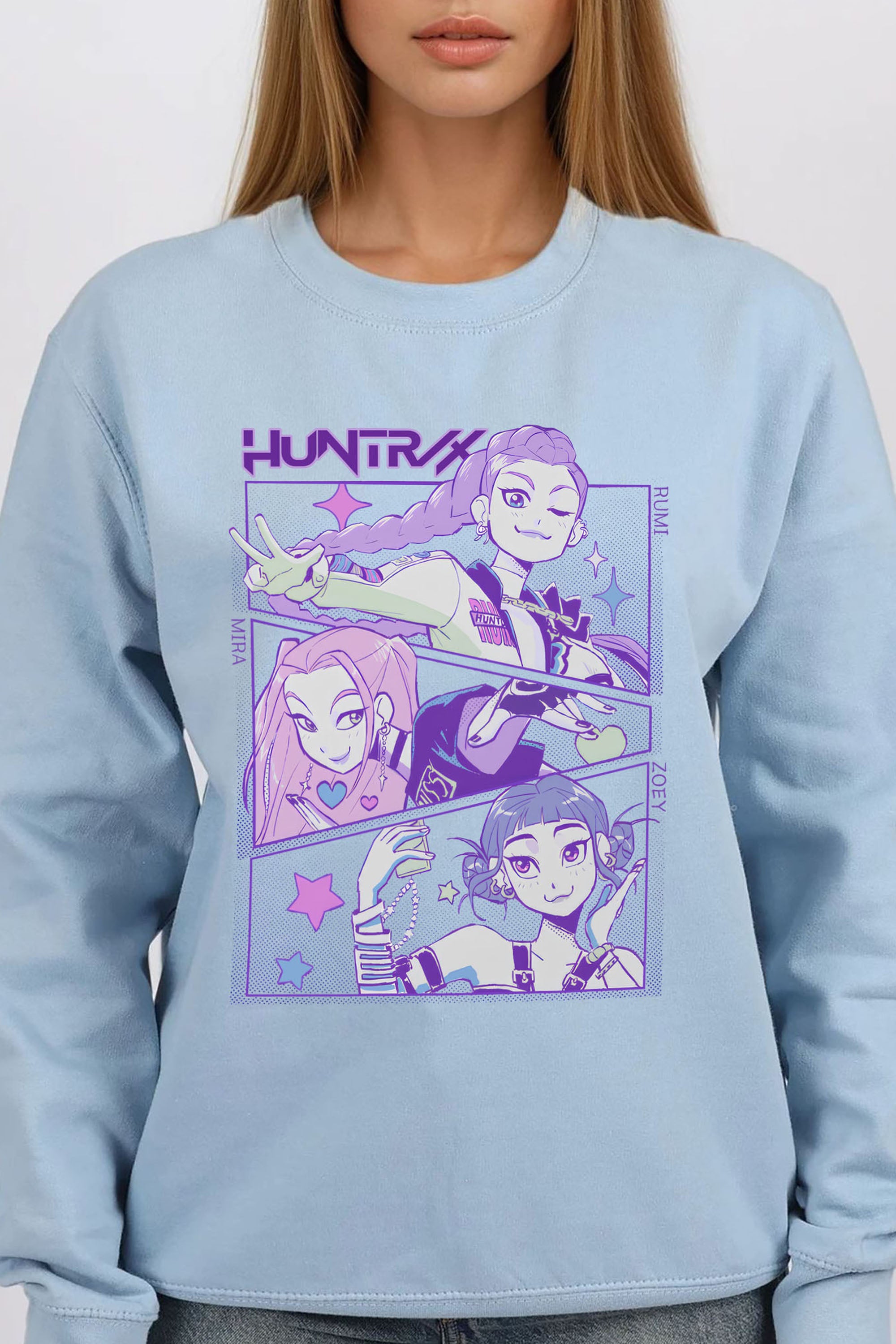 Huntrix K-pop Anime Printed Sweatshirt