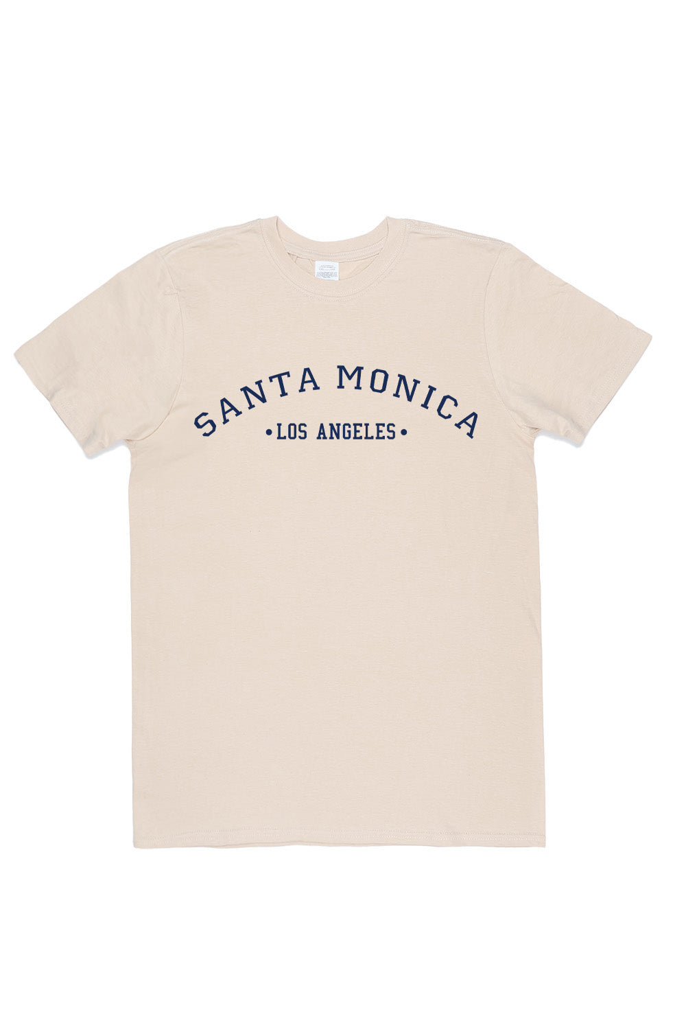 Santa Monica T Shirt in Sand Custom Packs