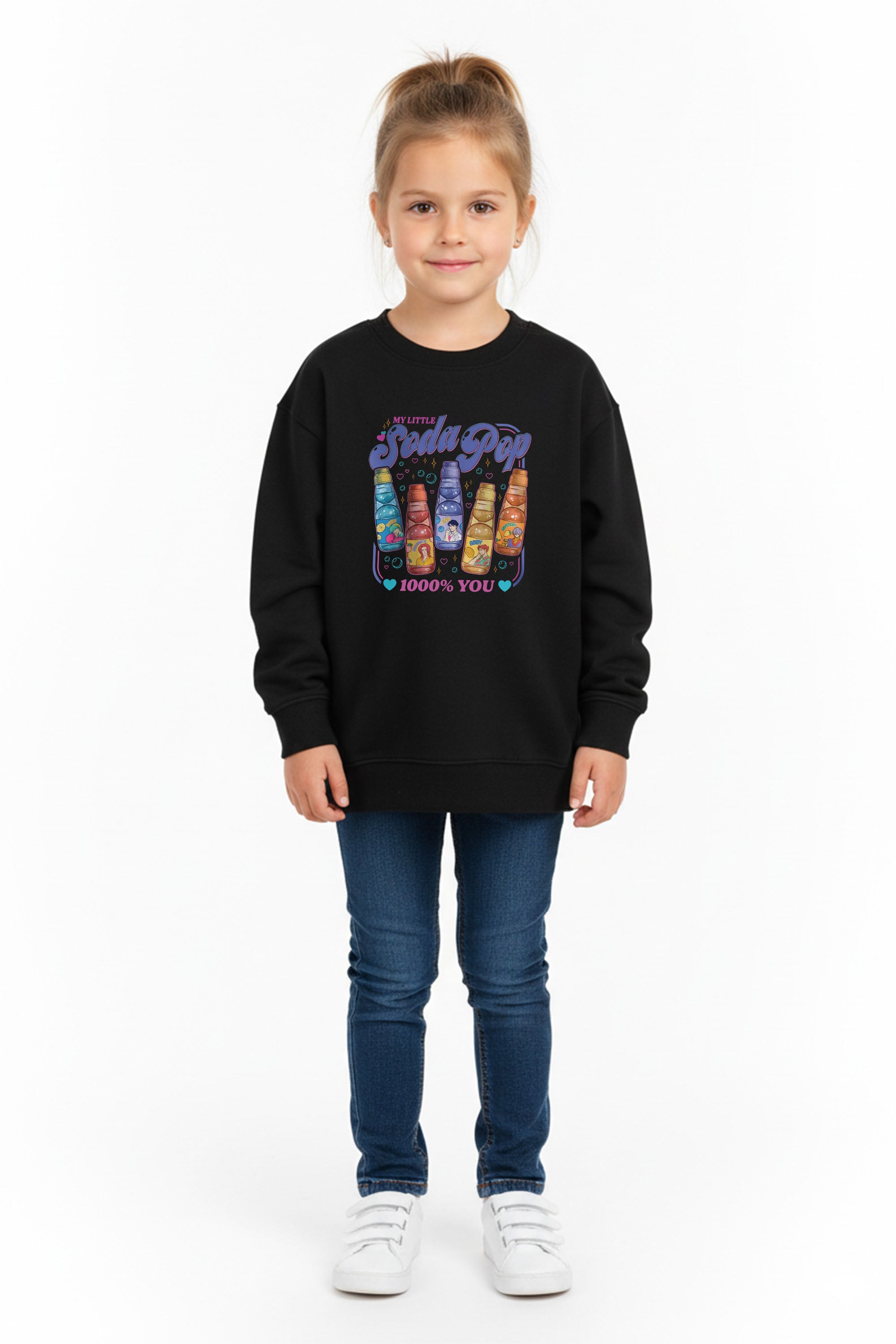 Kids Soda Pop Printed Sweatshirt