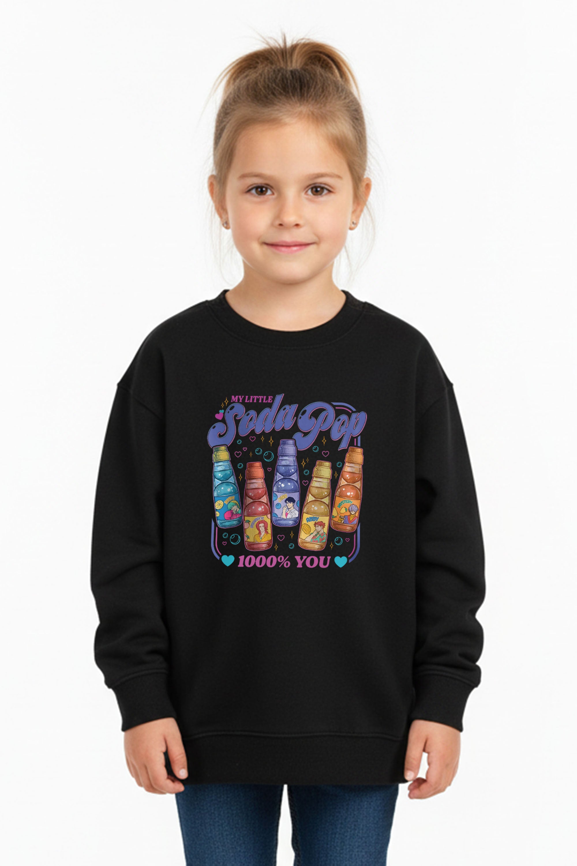 Kids Soda Pop Printed Sweatshirt