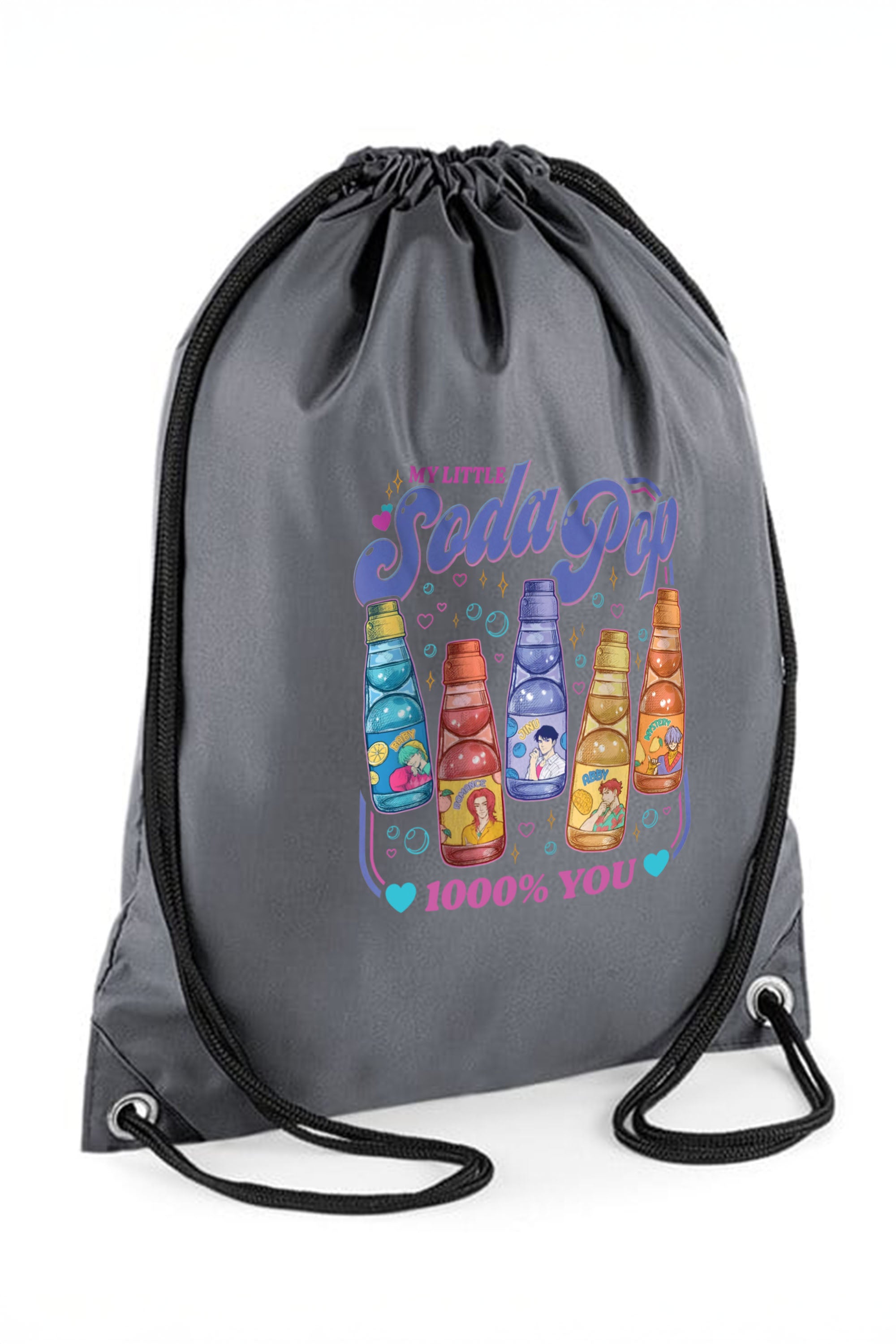 Soda Pop Printed Water-Resistant Pe/Kit Bag
