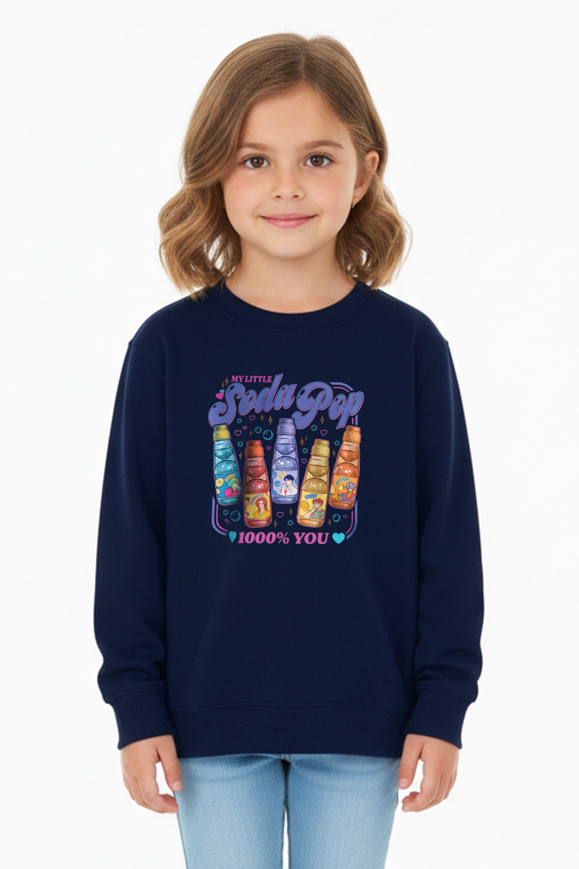 Kids Soda Pop Printed Sweatshirt