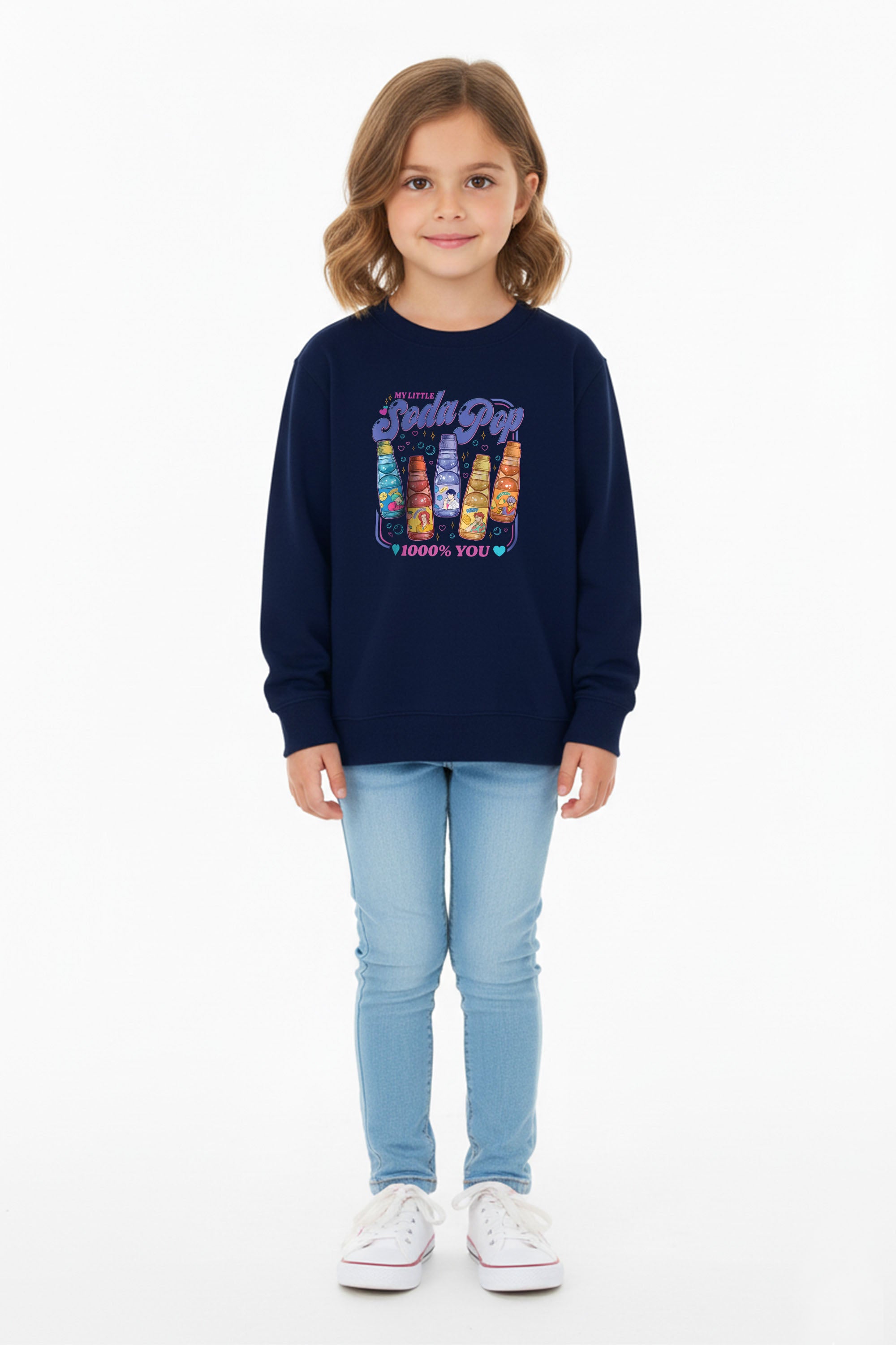 Kids Soda Pop Printed Sweatshirt
