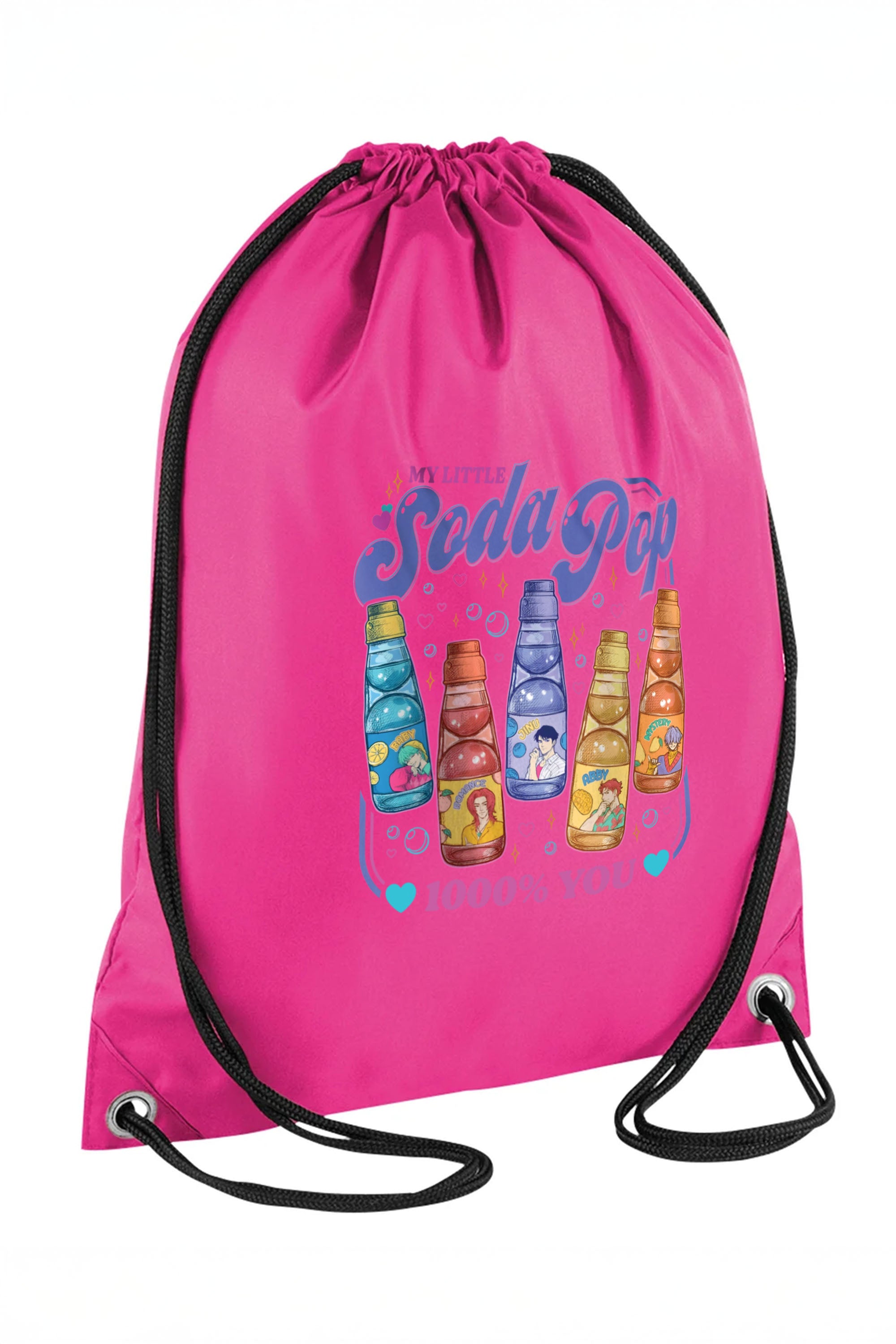 Soda Pop Printed Water-Resistant Pe/Kit Bag