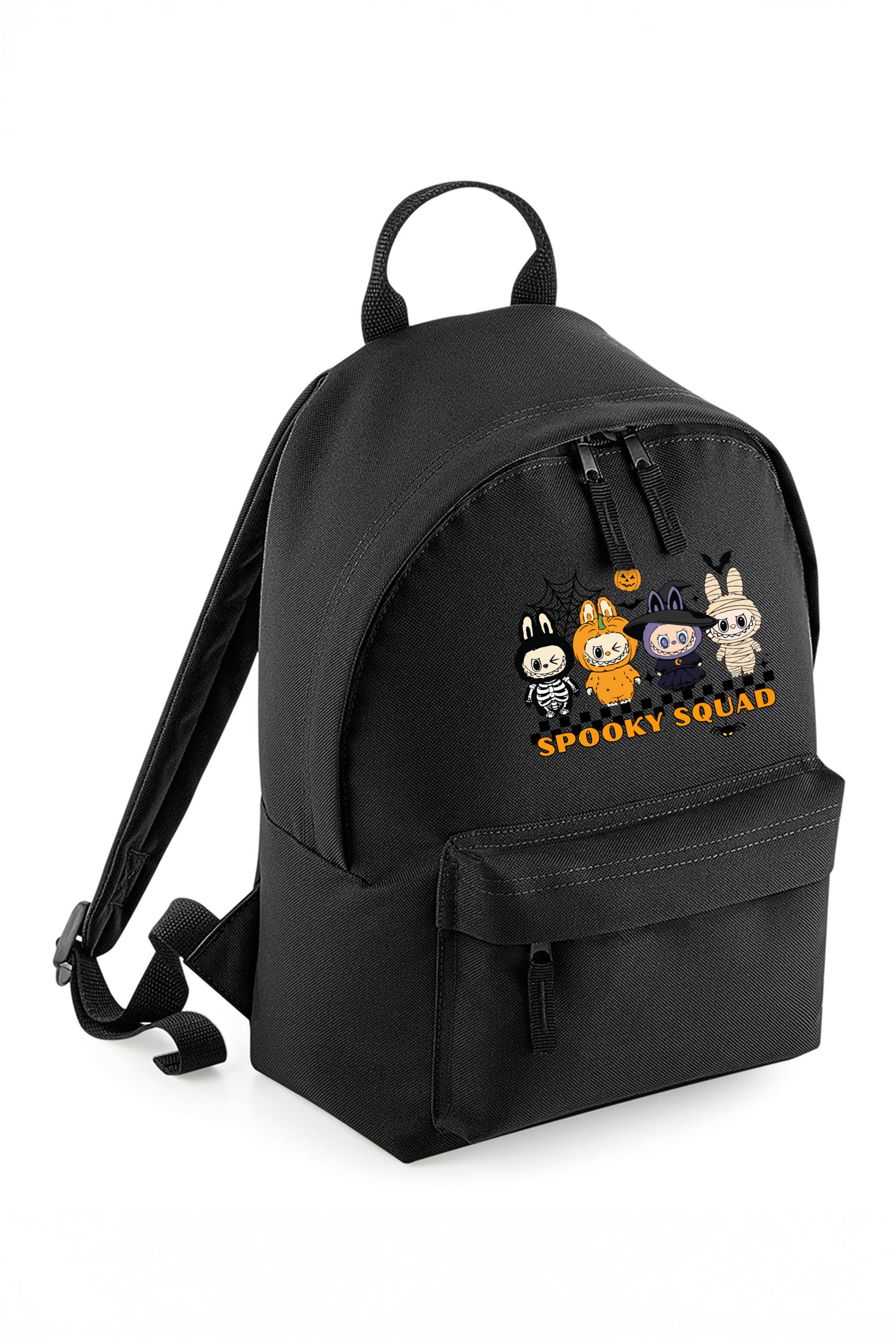 Halloween Spooky Labubu Squad Printed Mini Backpack