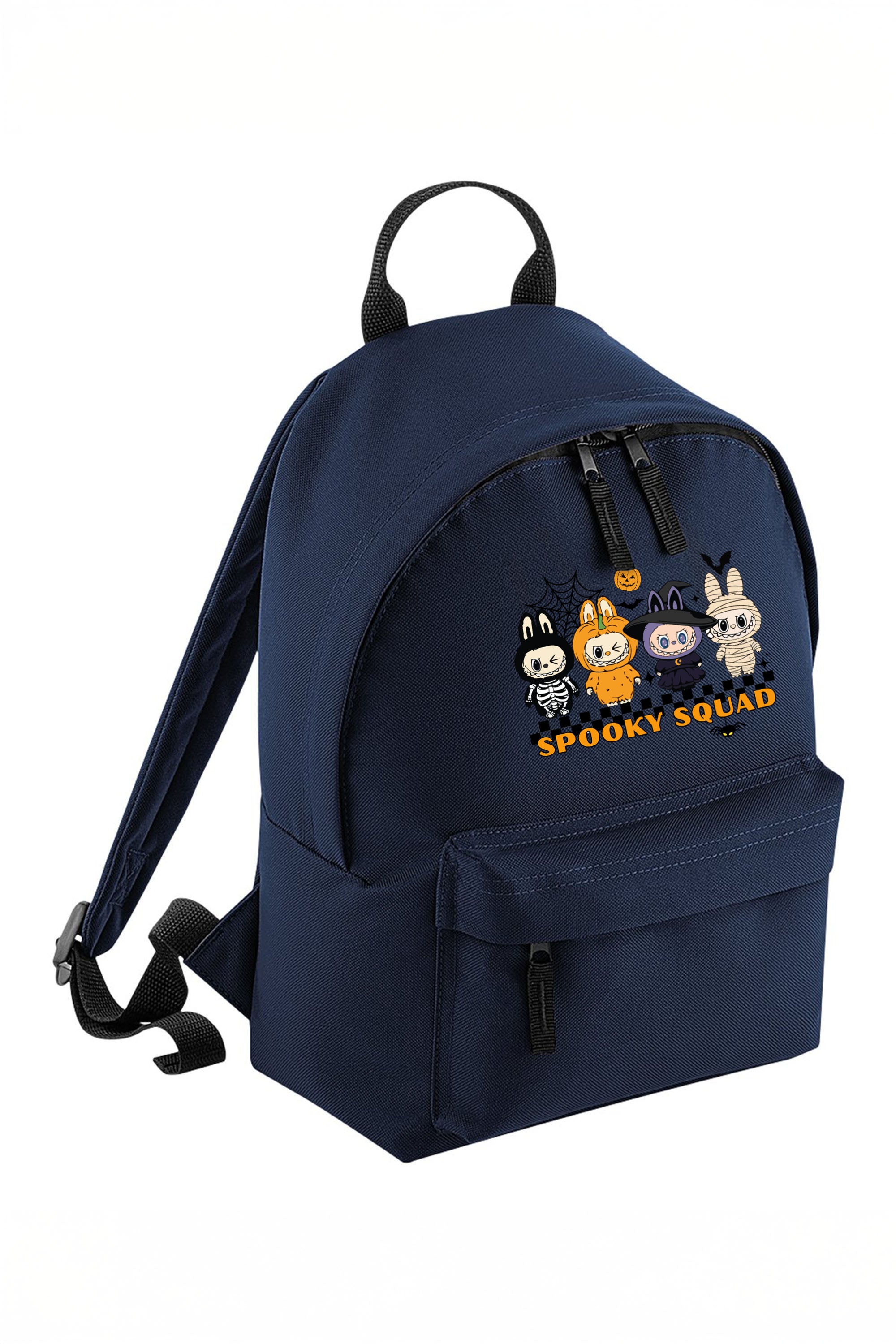 Halloween Spooky Labubu Squad Printed Mini Backpack