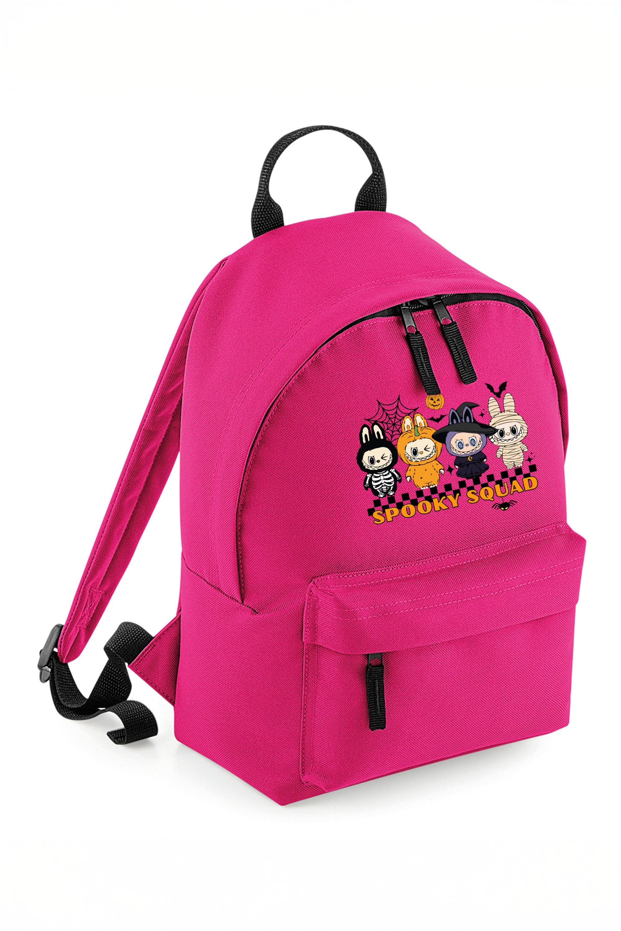 Halloween Spooky Labubu Squad Printed Mini Backpack
