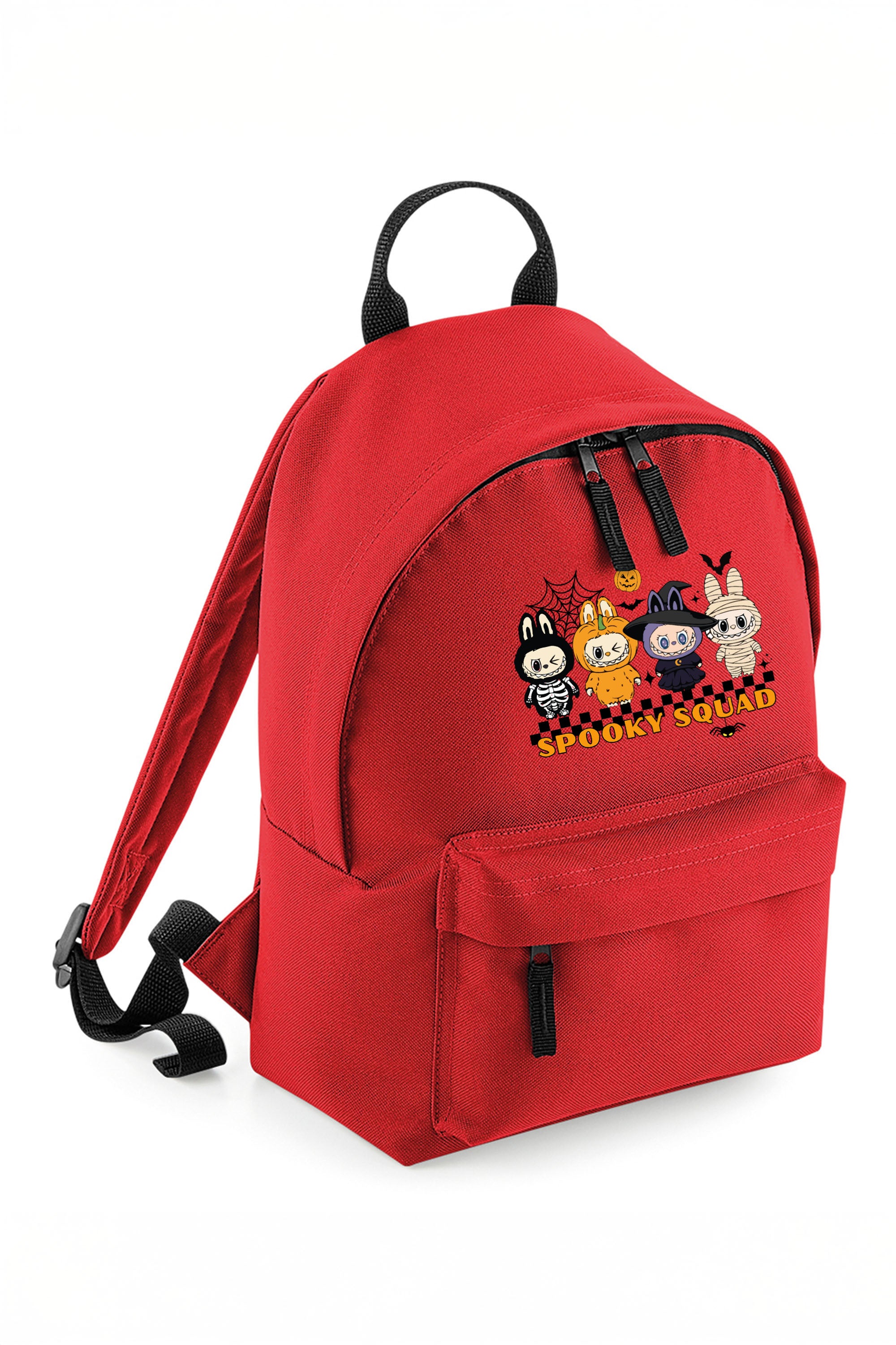 Halloween Spooky Labubu Squad Printed Mini Backpack
