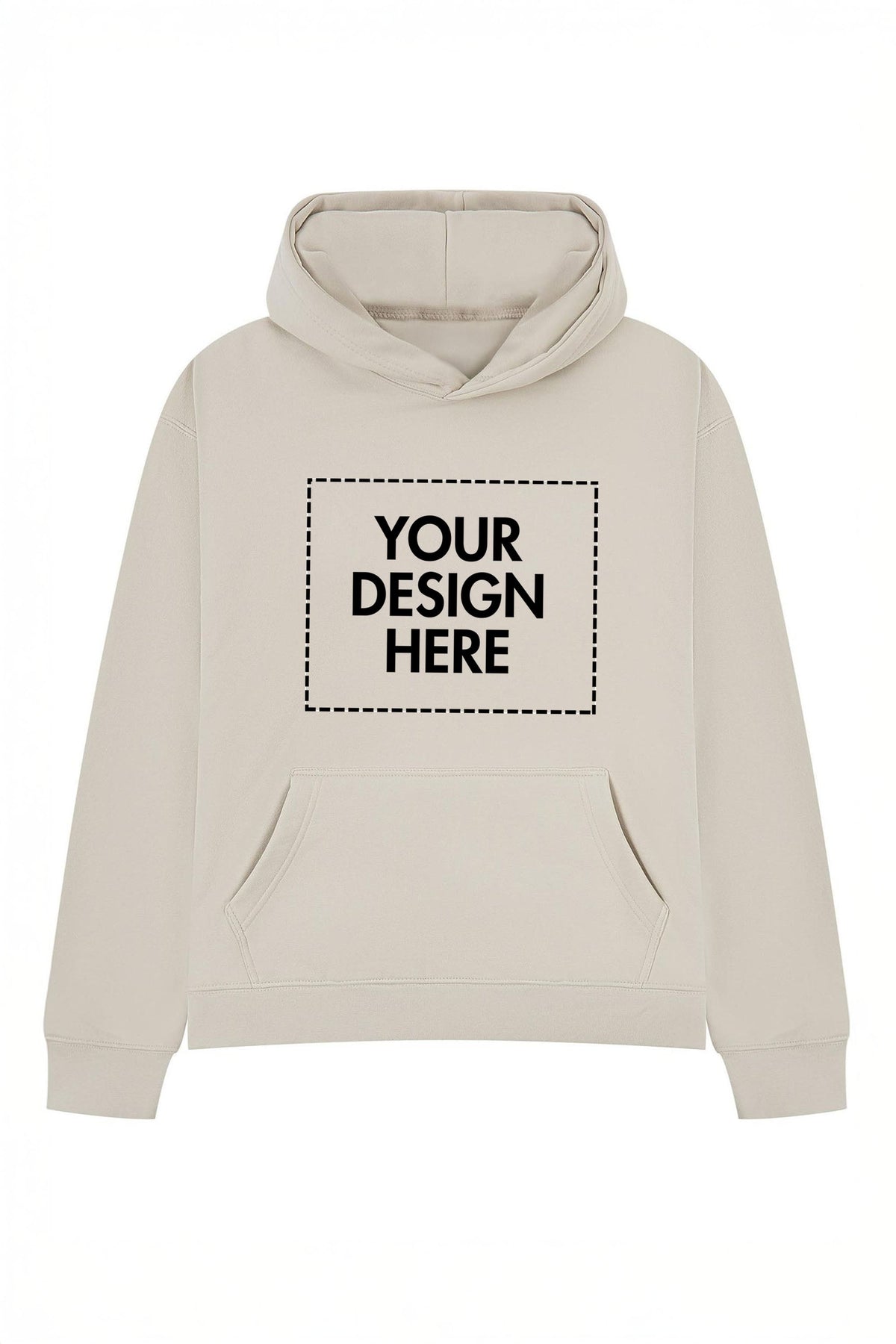 450GSM Heavyweight Unisex Oversized Boxy Custom Printed Hoodie