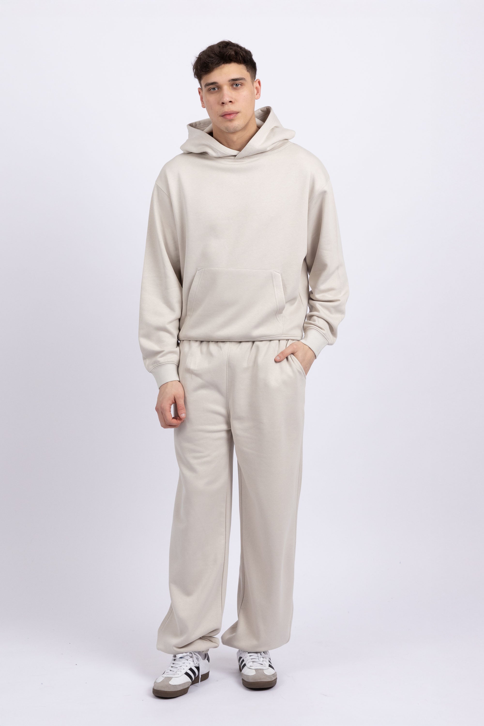 Unisex Stone LSF Hoodie & Joggers Co-Ord Set (Pack Of 4 Sets)