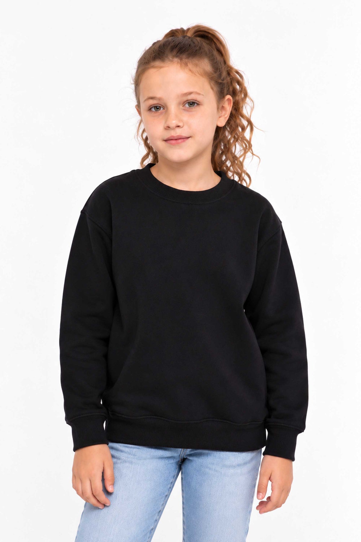 Kids Plain Crewneck Sweatshirt