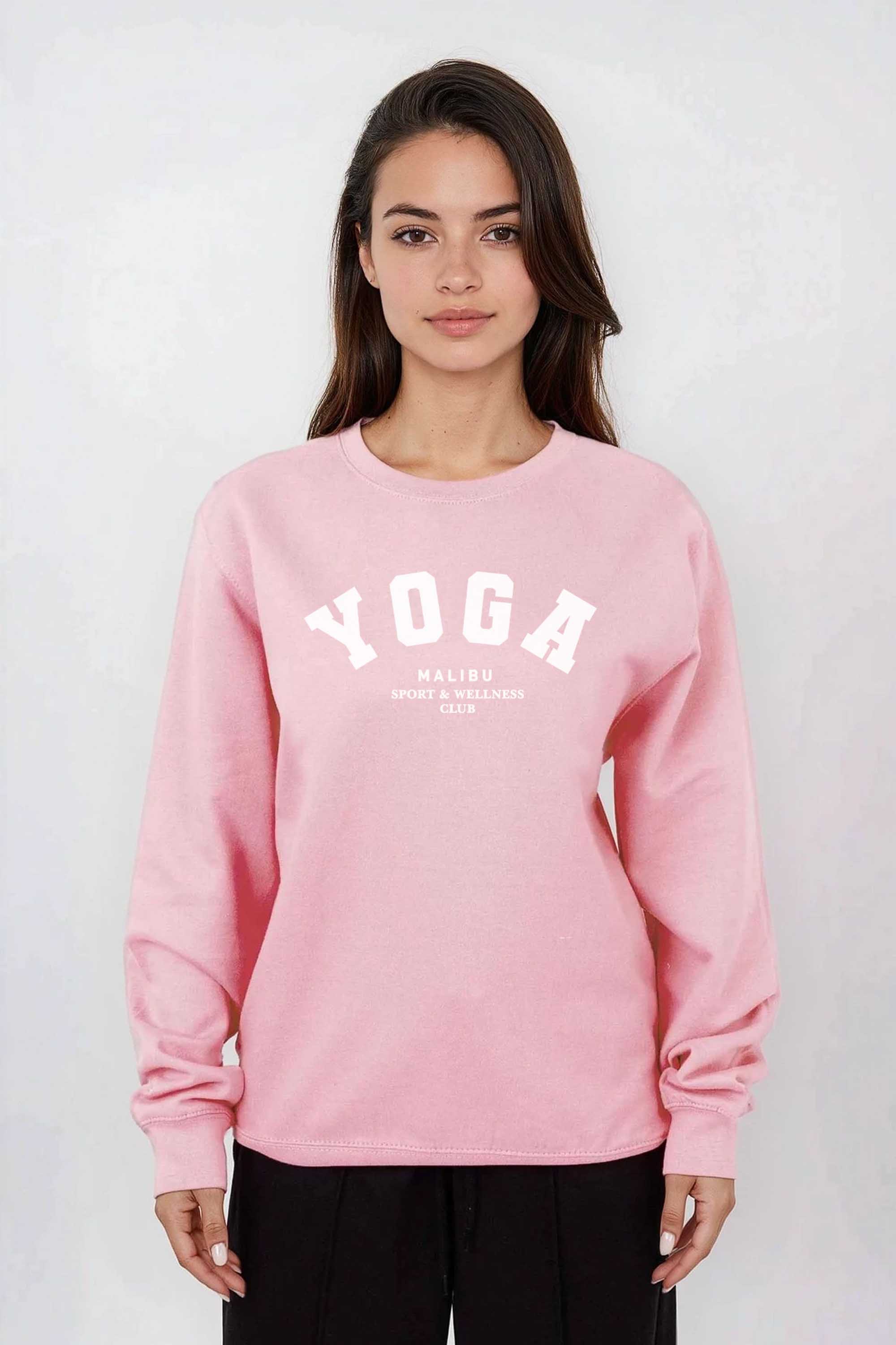 Yoga Graphic Printed Sweatshirt