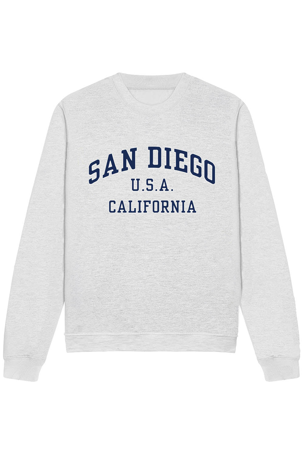 SAN DIEGO SWEATSHIRT IN ASHGREY (Custom Pack)